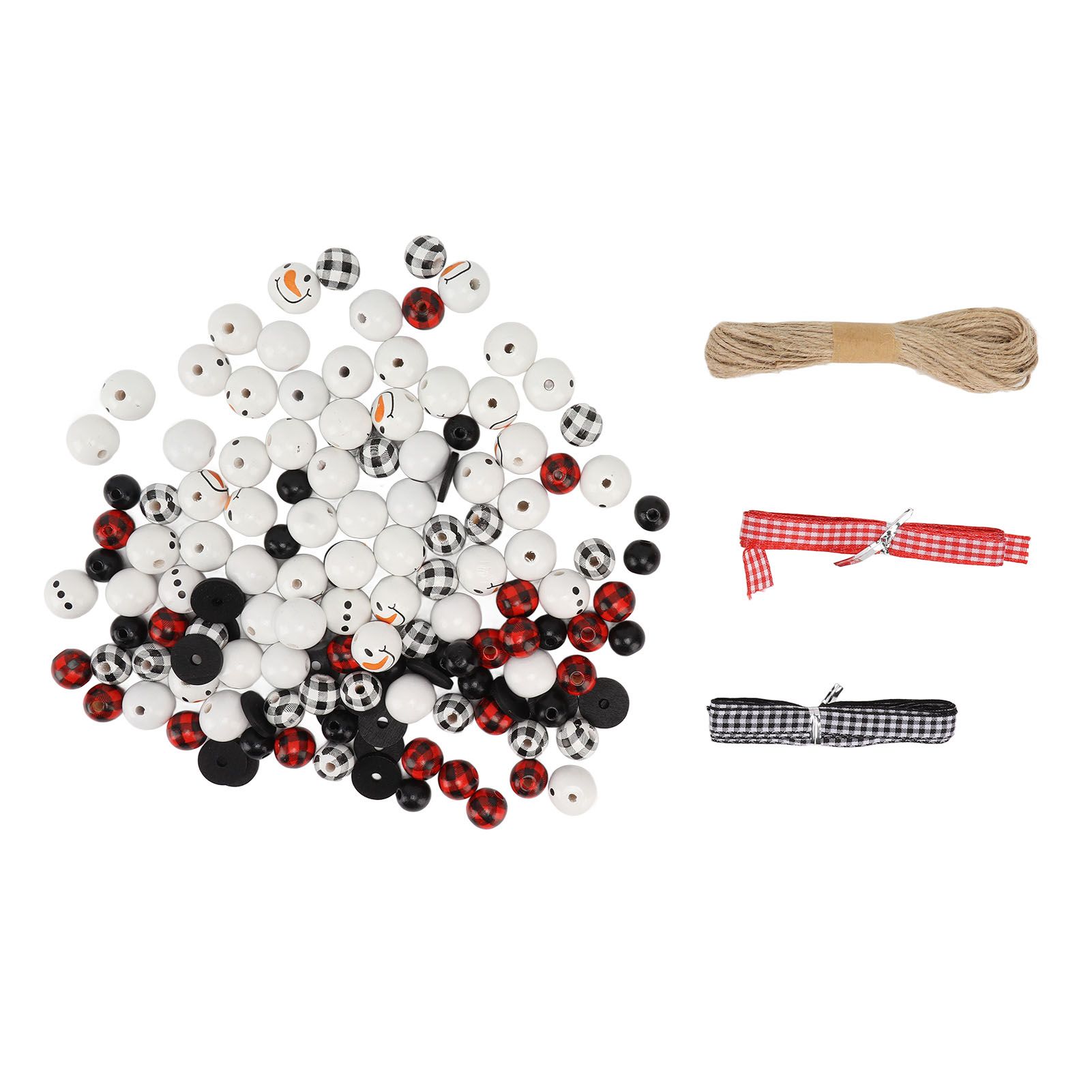 Christmas Beads Ornament DIY Making Printed Pattern Reliable Reusable view 2