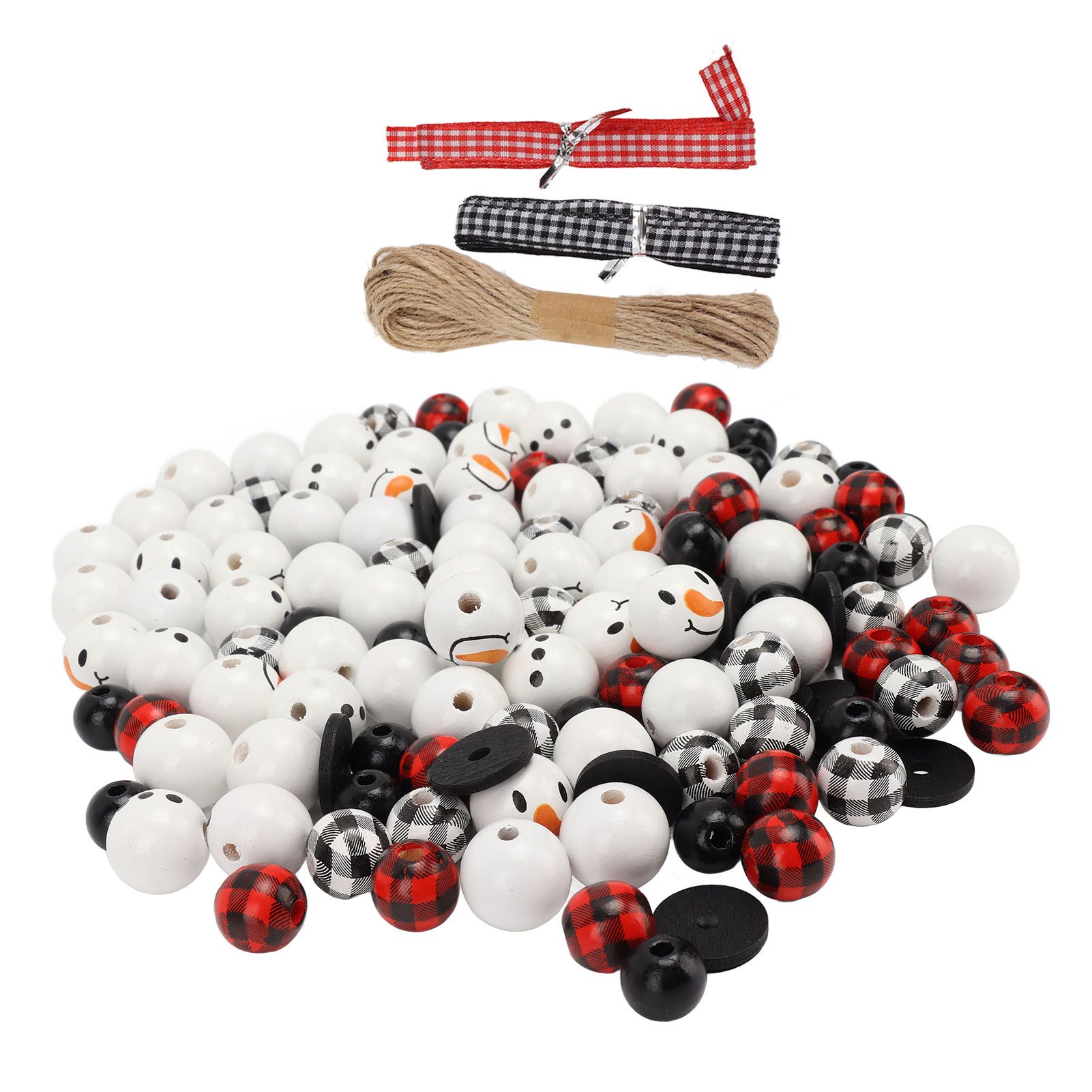 Christmas Beads Ornament DIY Making Printed Pattern Reliable Reusable view 9