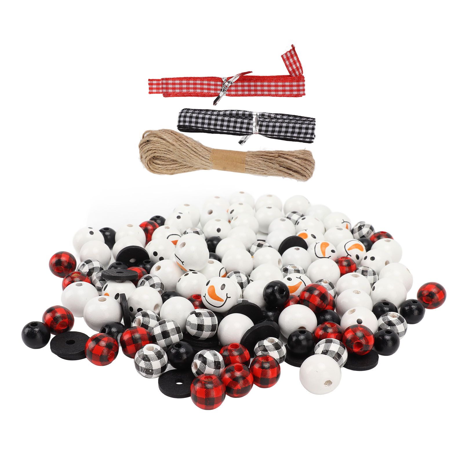 Christmas Beads Ornament DIY Making Printed Pattern Reliable Reusable view 10