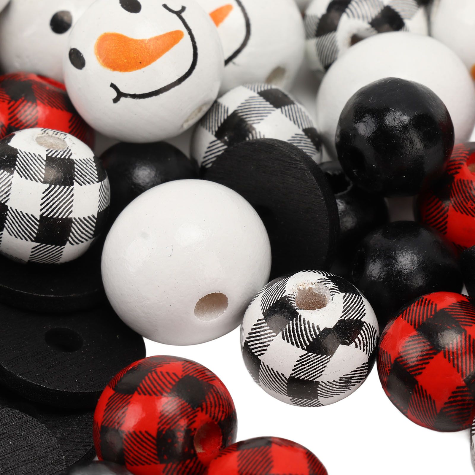 Christmas Beads Ornament DIY Making Printed Pattern Reliable Reusable view 14