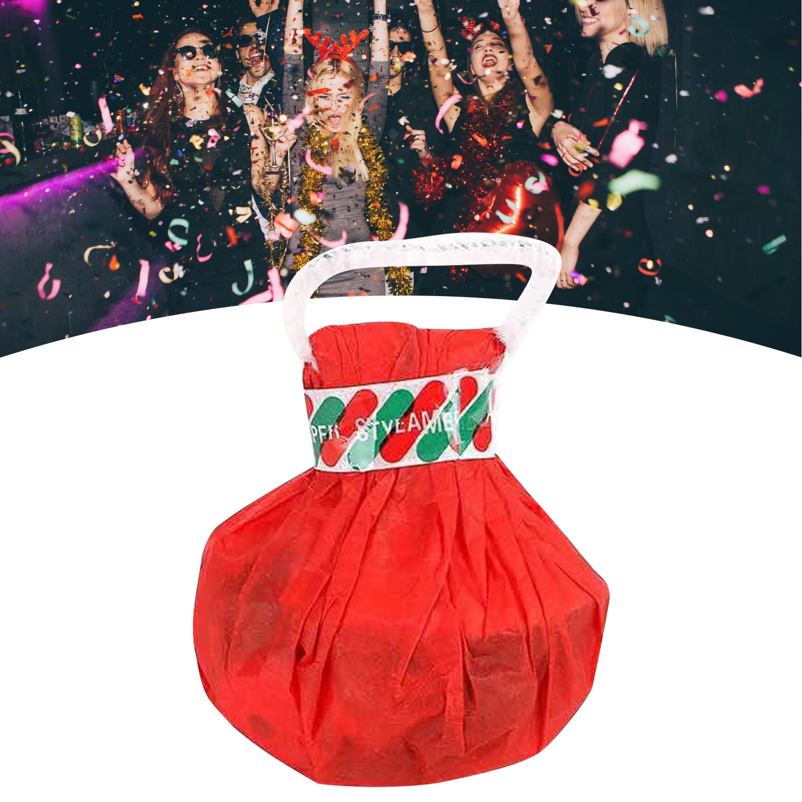Streamer Popper Hand Throw Paper Cracker 30 Stripes Confetti Decor for Party view 4
