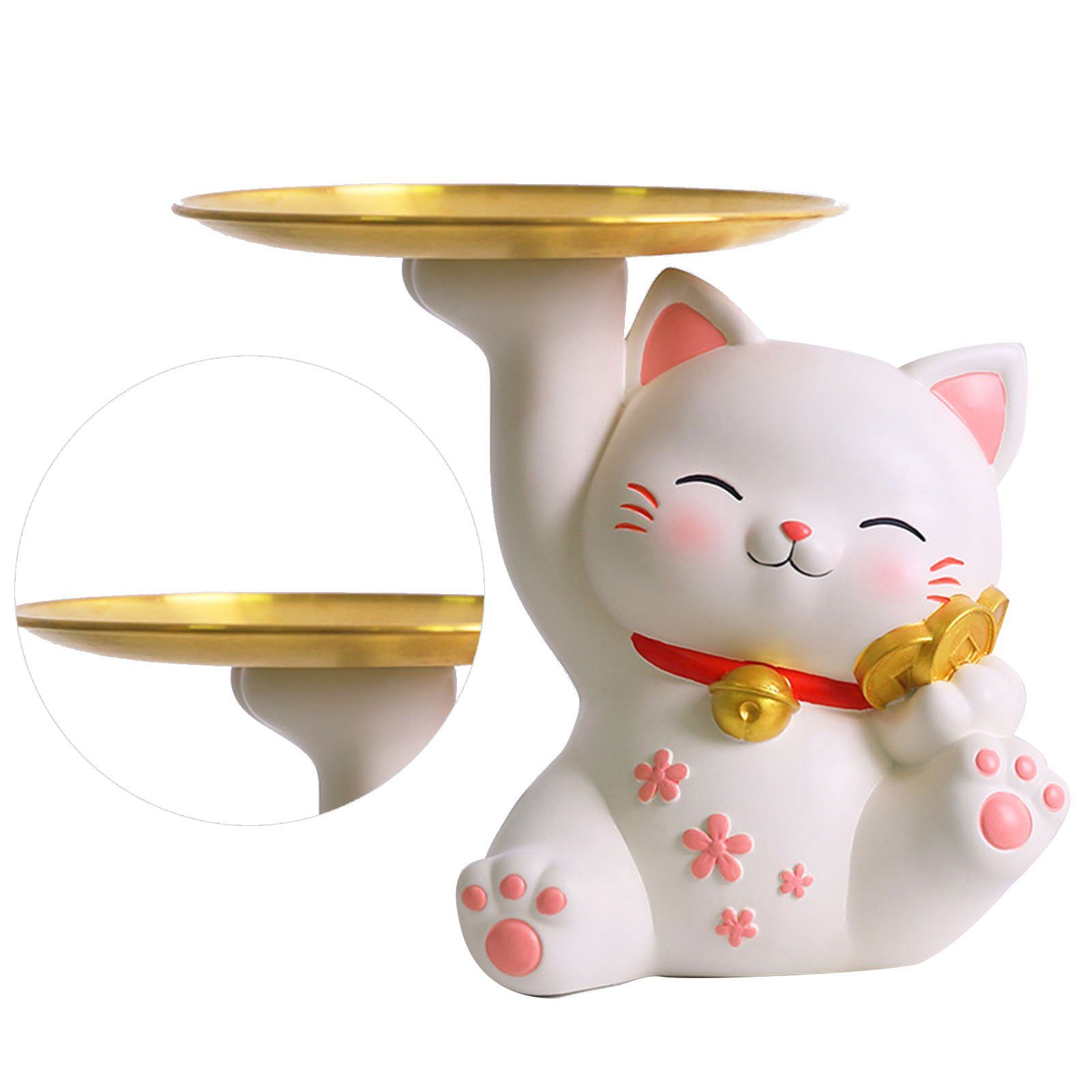 Porch Ornaments Light Luxury High Grade Storage Ornaments Living Room Desktop view 2