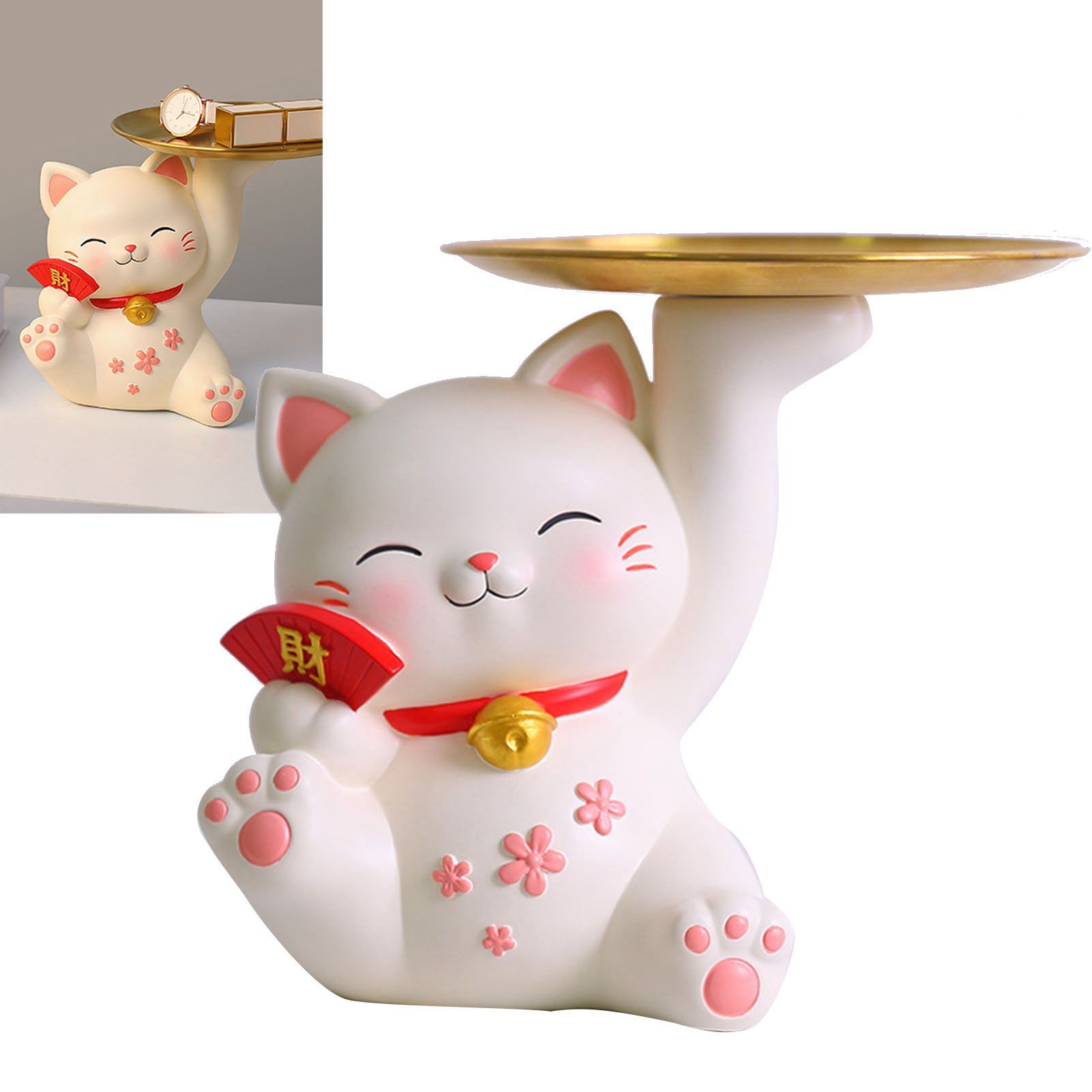 Porch Ornaments Light Luxury High Grade Storage Ornaments Living Room Desktop view 6