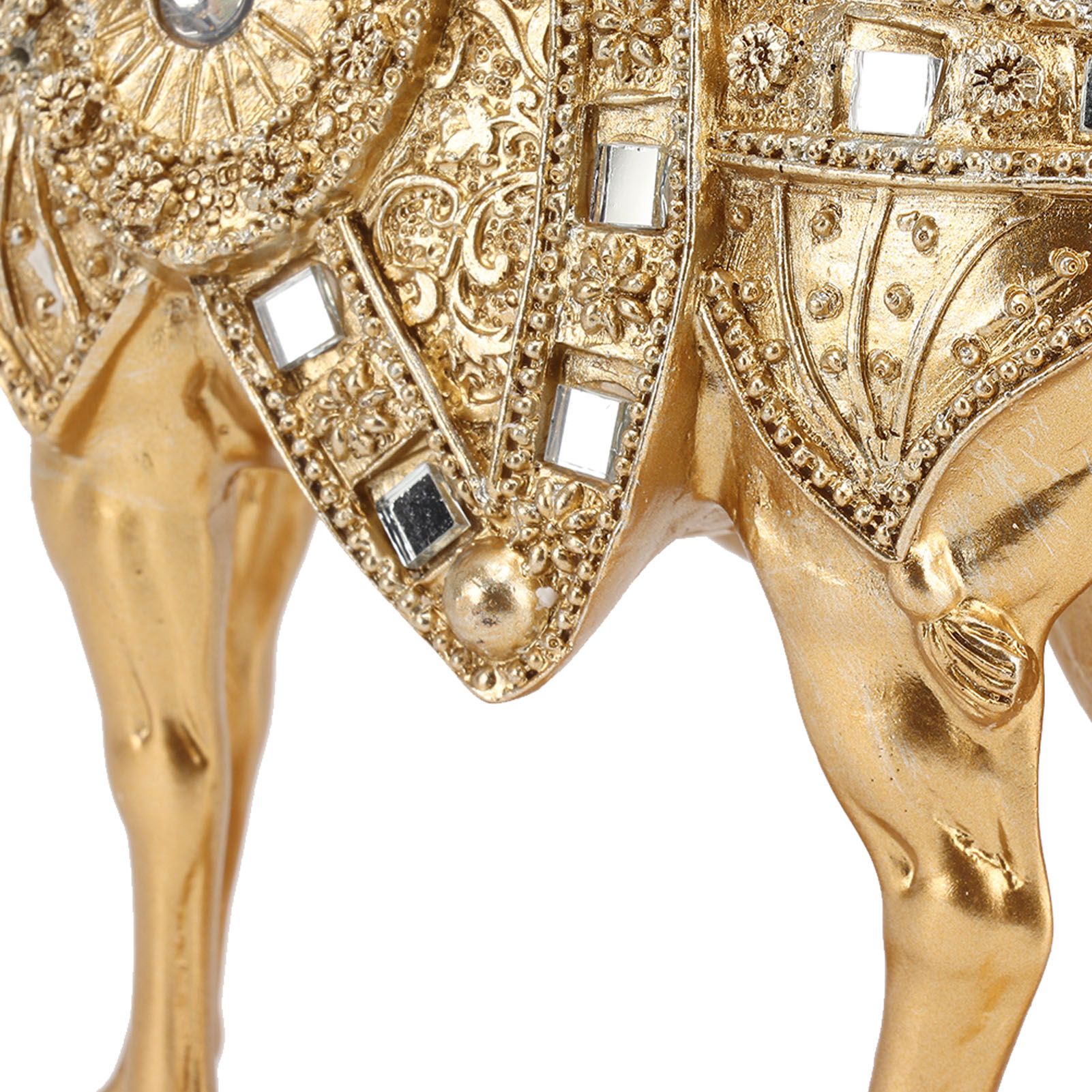 Horse Standing Statue Rearing Art Figurine Decorative Sculpture Home Decor view 14