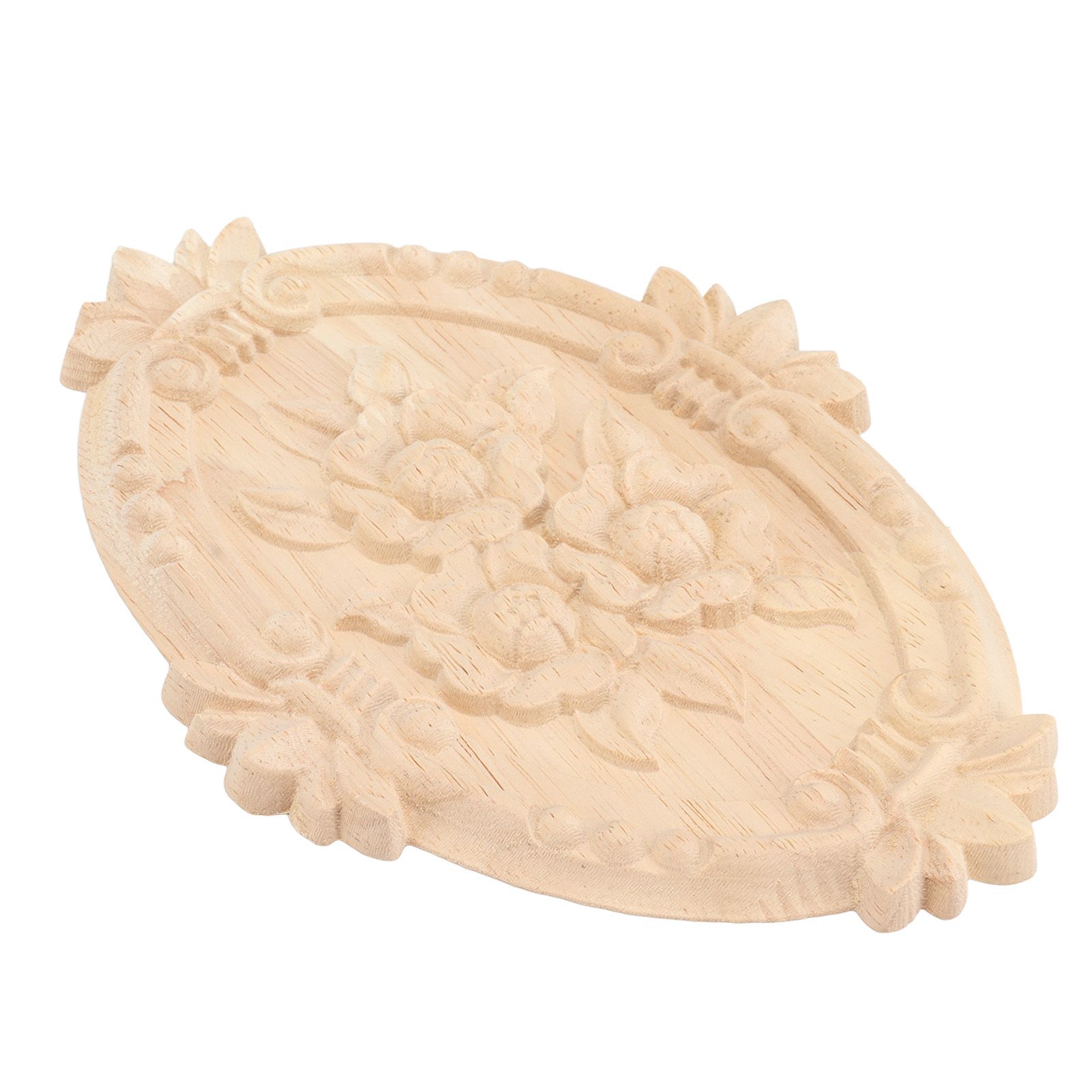 Wood Appliques European Style Exquisite Appearance Decorative Wood Carved view 13