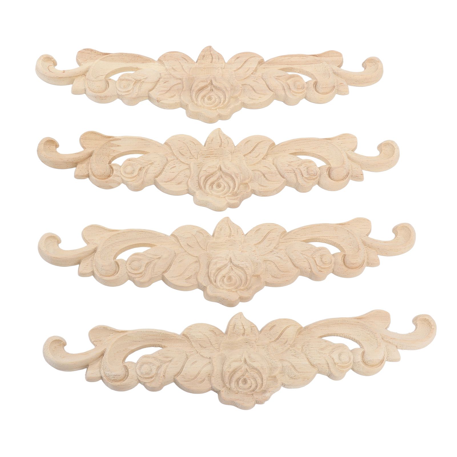 Wood Appliques European Style Exquisite Appearance Decorative Wood Carved view 15