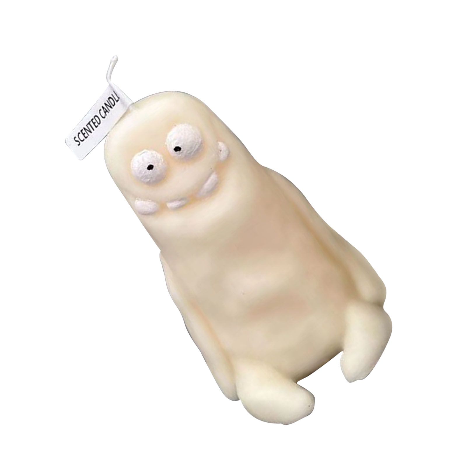 Clay Man Shaped Candle Cartoon Fragrant Candles Funny Ugly Cute Candle view 3