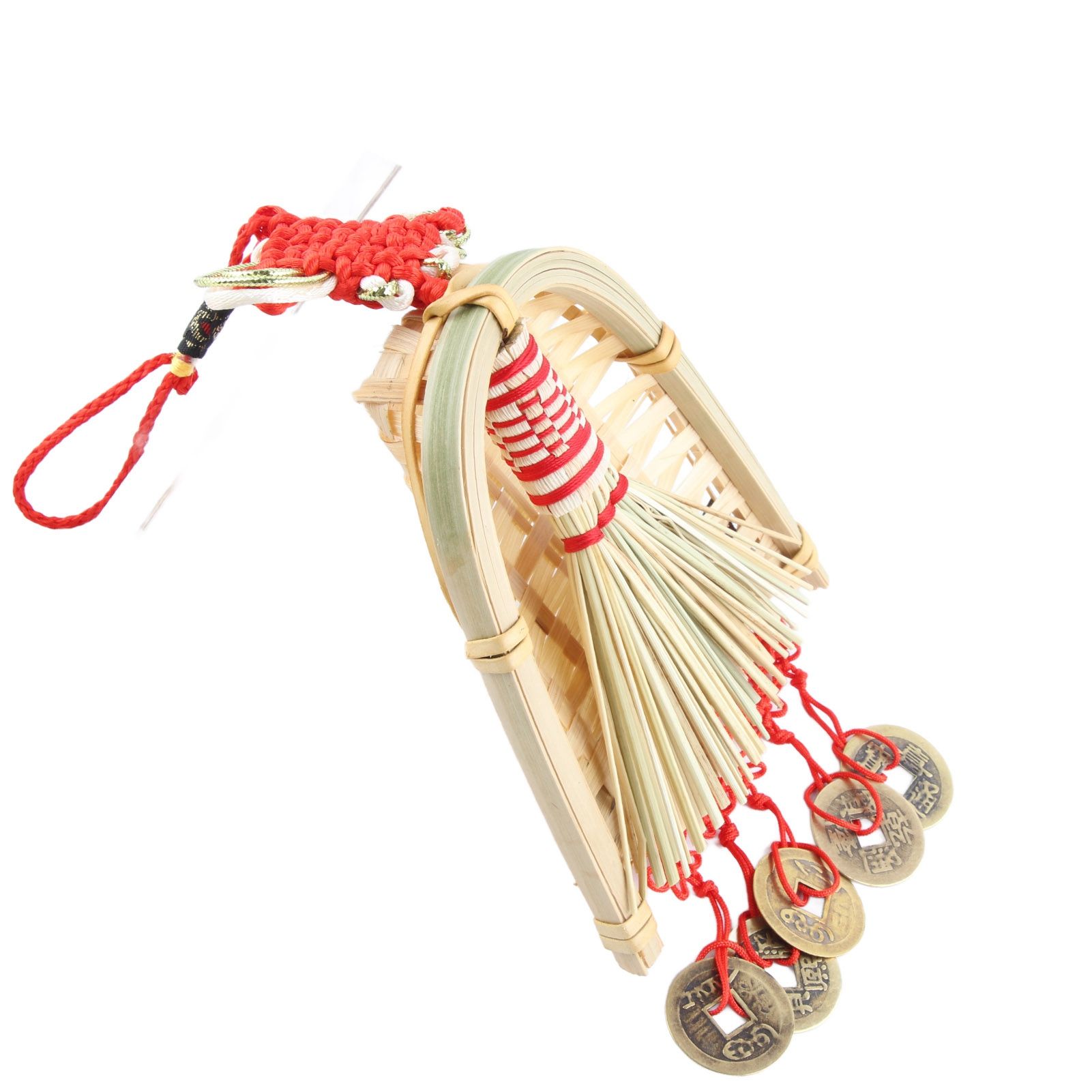 Broom Dustpan Decor Chinese Year Ornament Pendant New Tassel Hanging Decor view 12