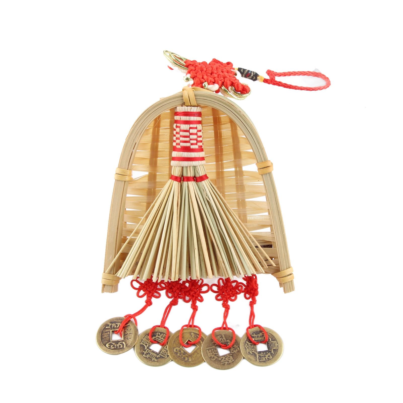 Broom Dustpan Decor Chinese Year Ornament Pendant New Tassel Hanging Decor view 13