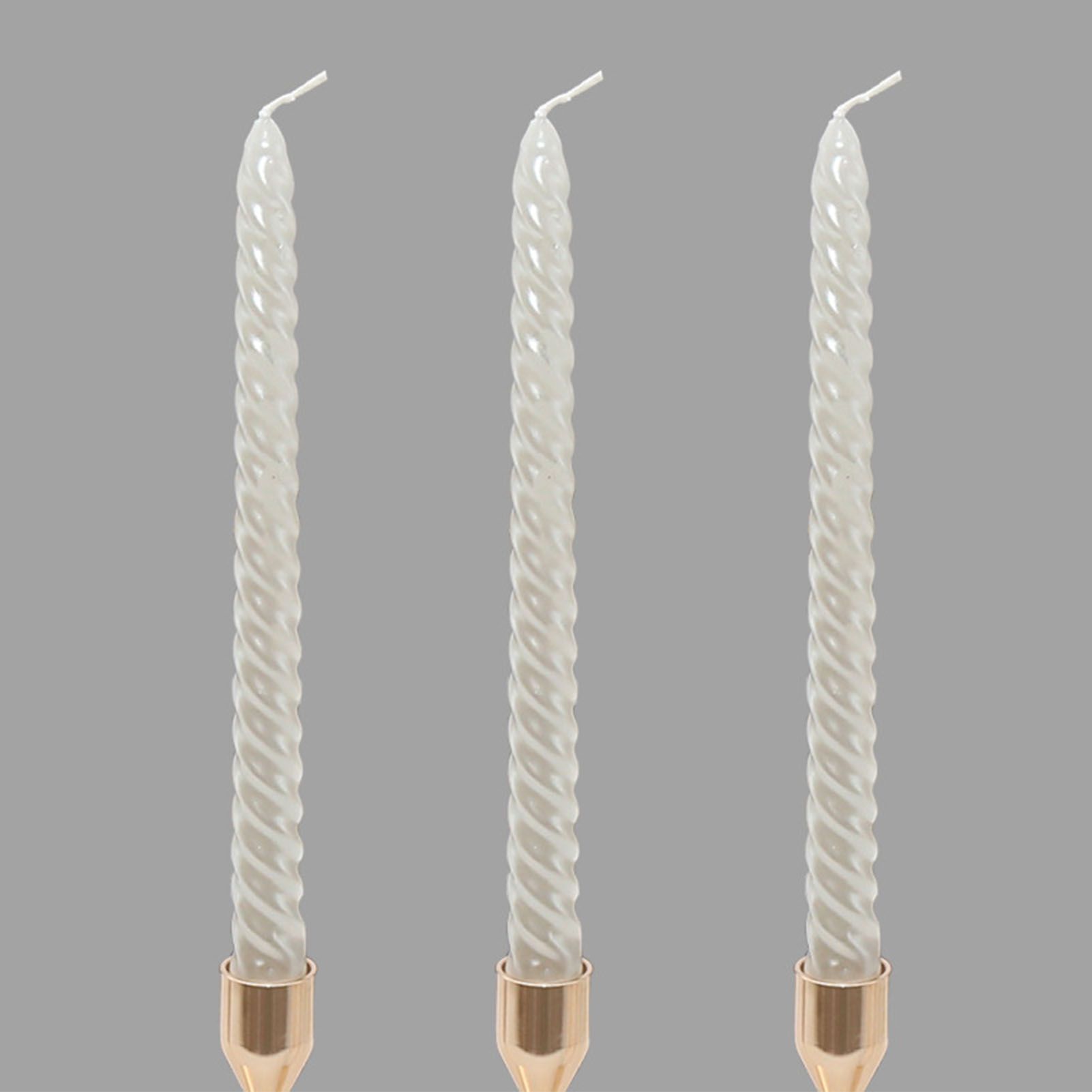 Candle Holders Set of 3 for Taper Candles Decorative Candlestick Metal Stand view 9