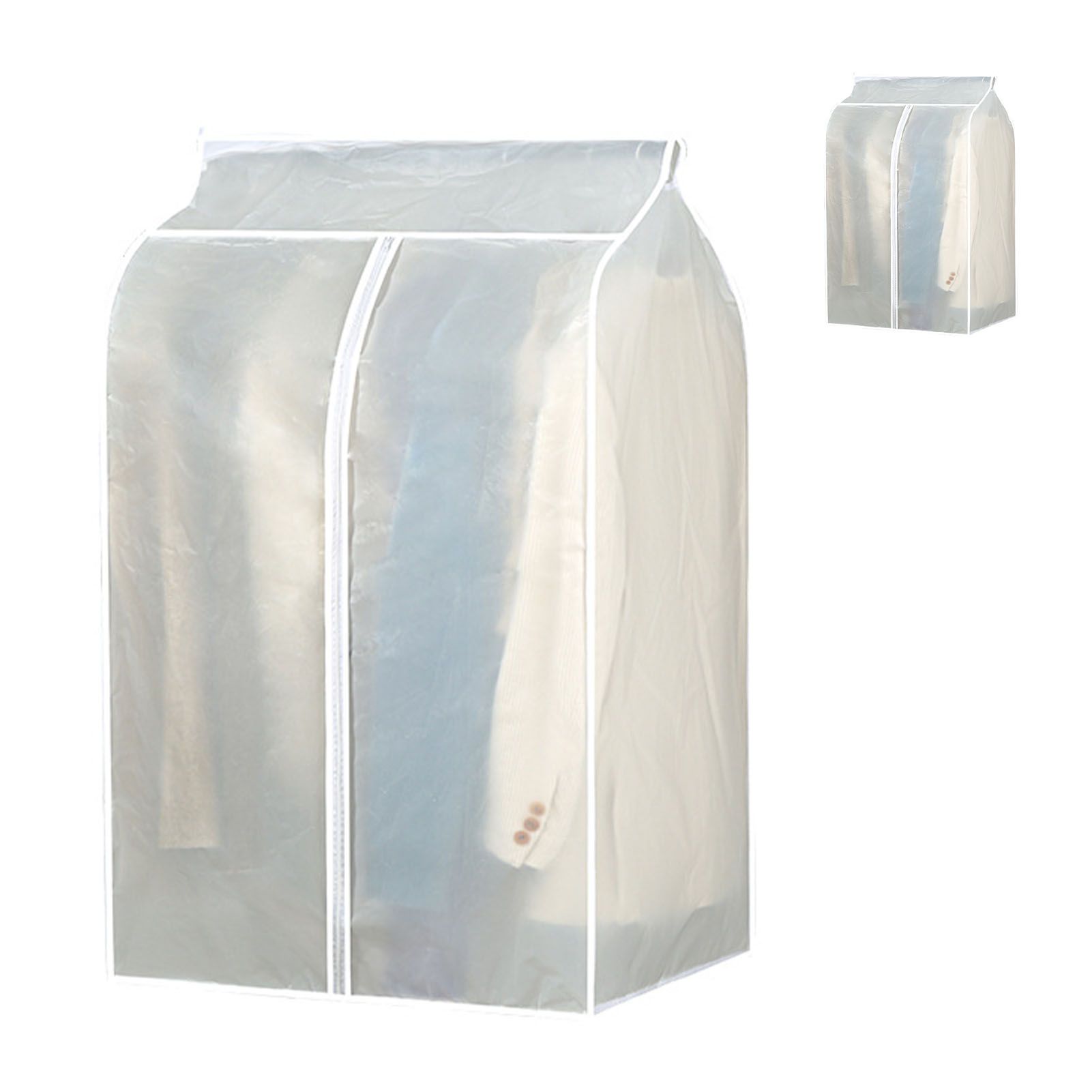 Hanging Garment Bags Transparent Stereo Clothing Dust Cover Home Washable view 4