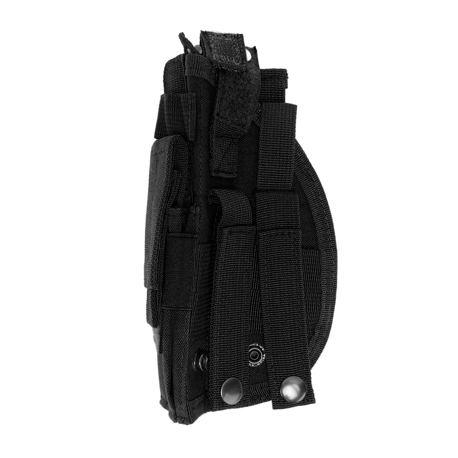 Concealment Holster Nylon Hip Holster with Adjustable Belt for MOLLE for