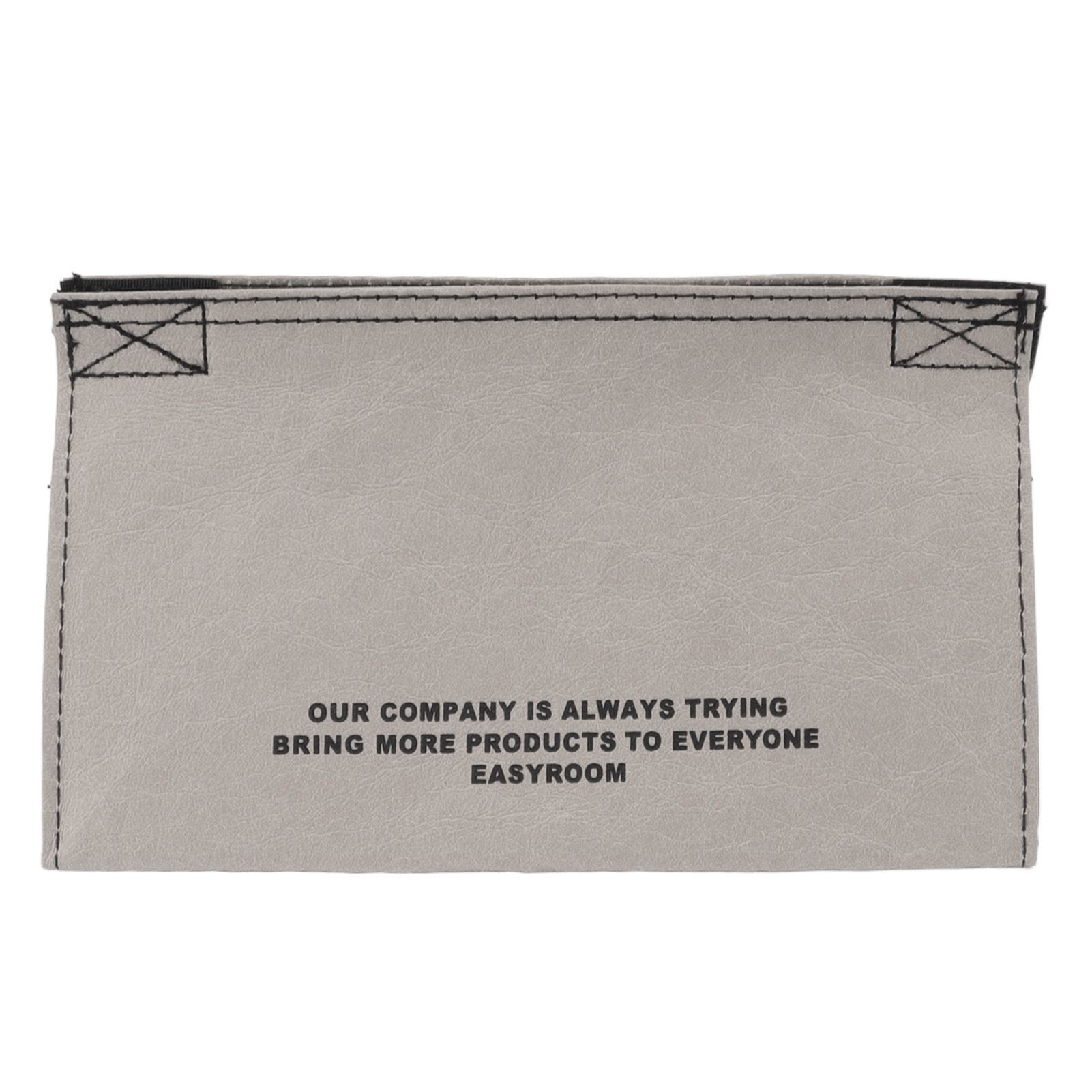 Tissue Box Cover Leather Tissue Dispenser Waterproof Simple Modern Style for view 2