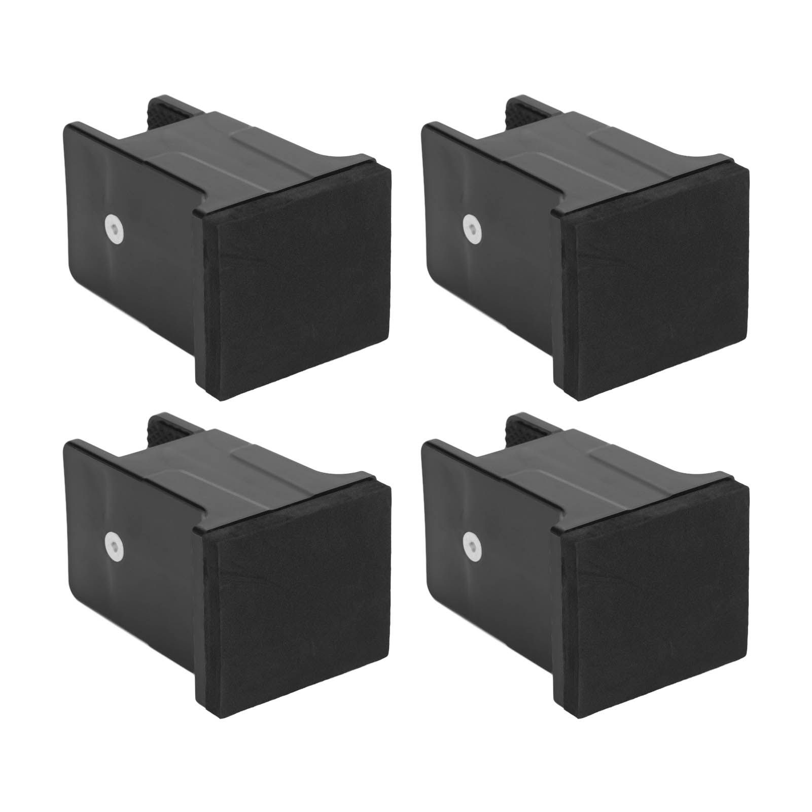 4pcs Adjustable Furniture Risers with Screw Clamp Rubber Bed Couch Risers for view 6