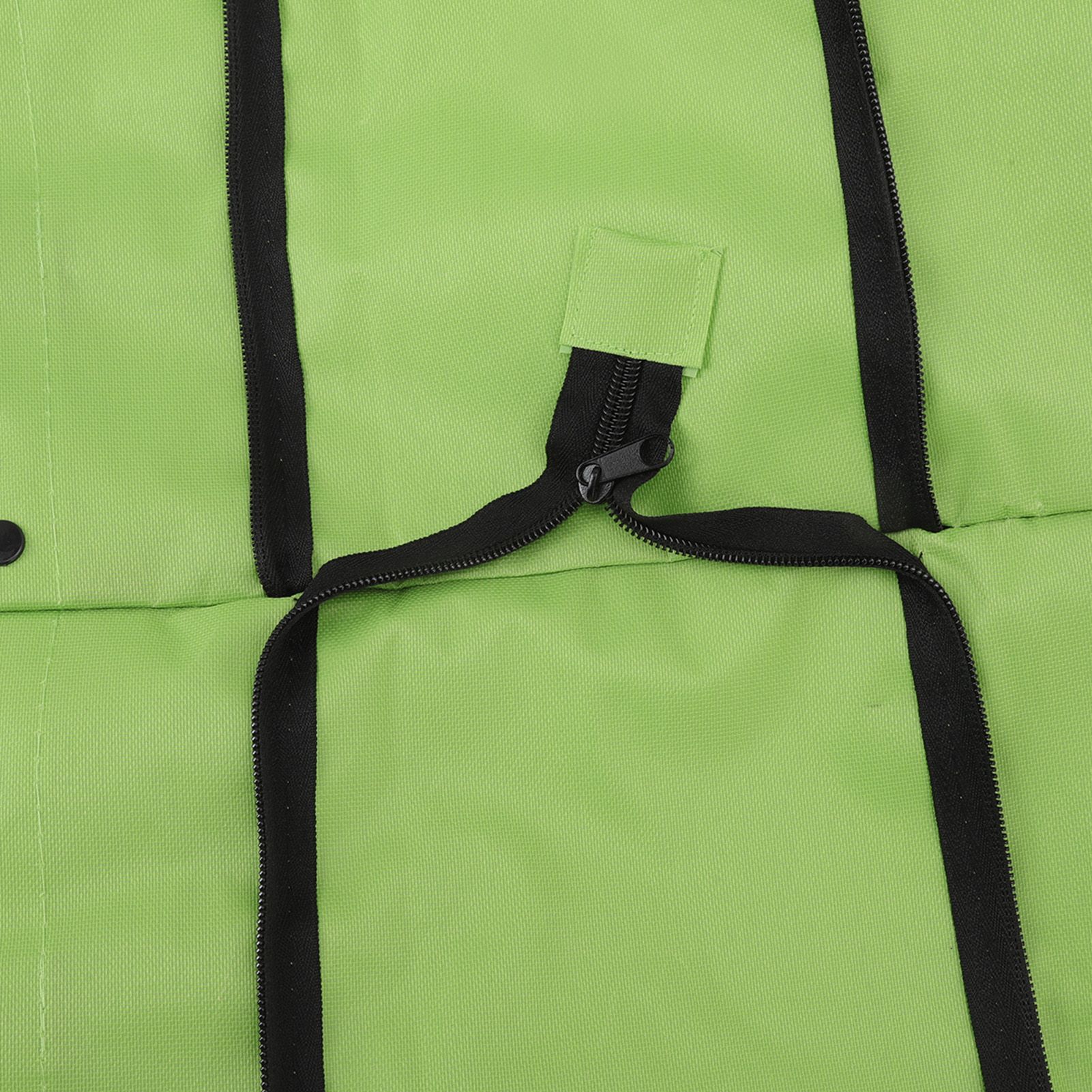 Shopping Cart Foldable Bag Large Capacity Zipper Design Oxford Cloth with view 13