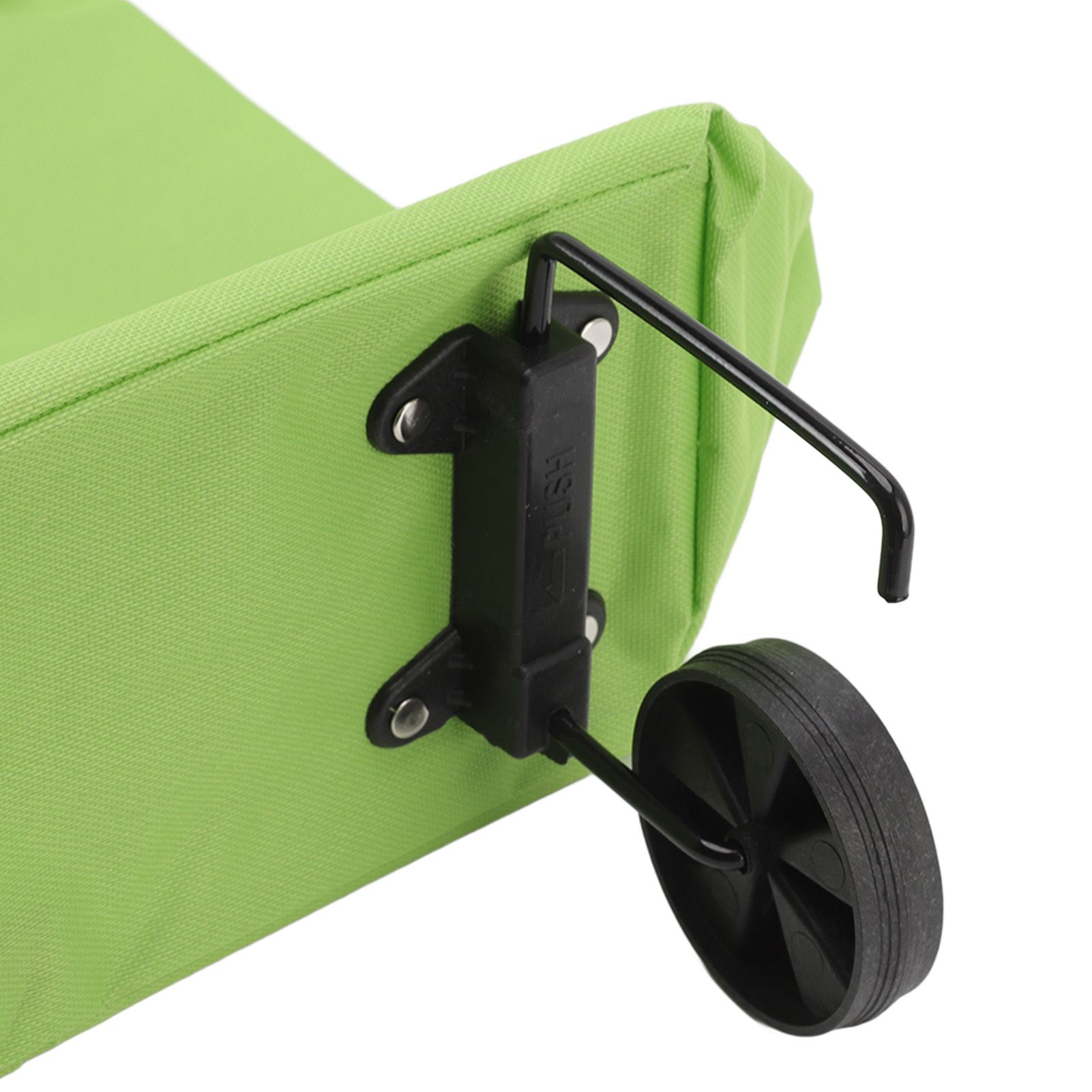 Shopping Cart Foldable Bag Large Capacity Zipper Design Oxford Cloth with view 14