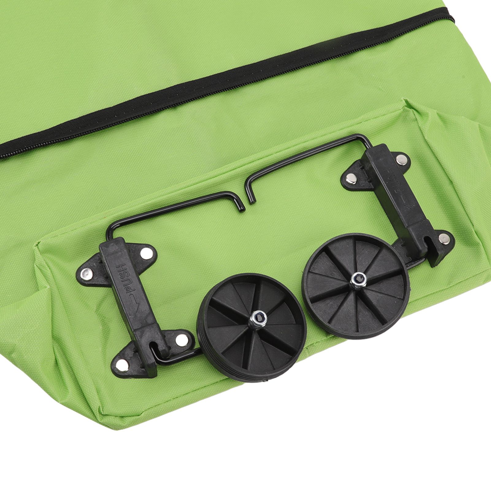 Shopping Cart Foldable Bag Large Capacity Zipper Design Oxford Cloth with view 15
