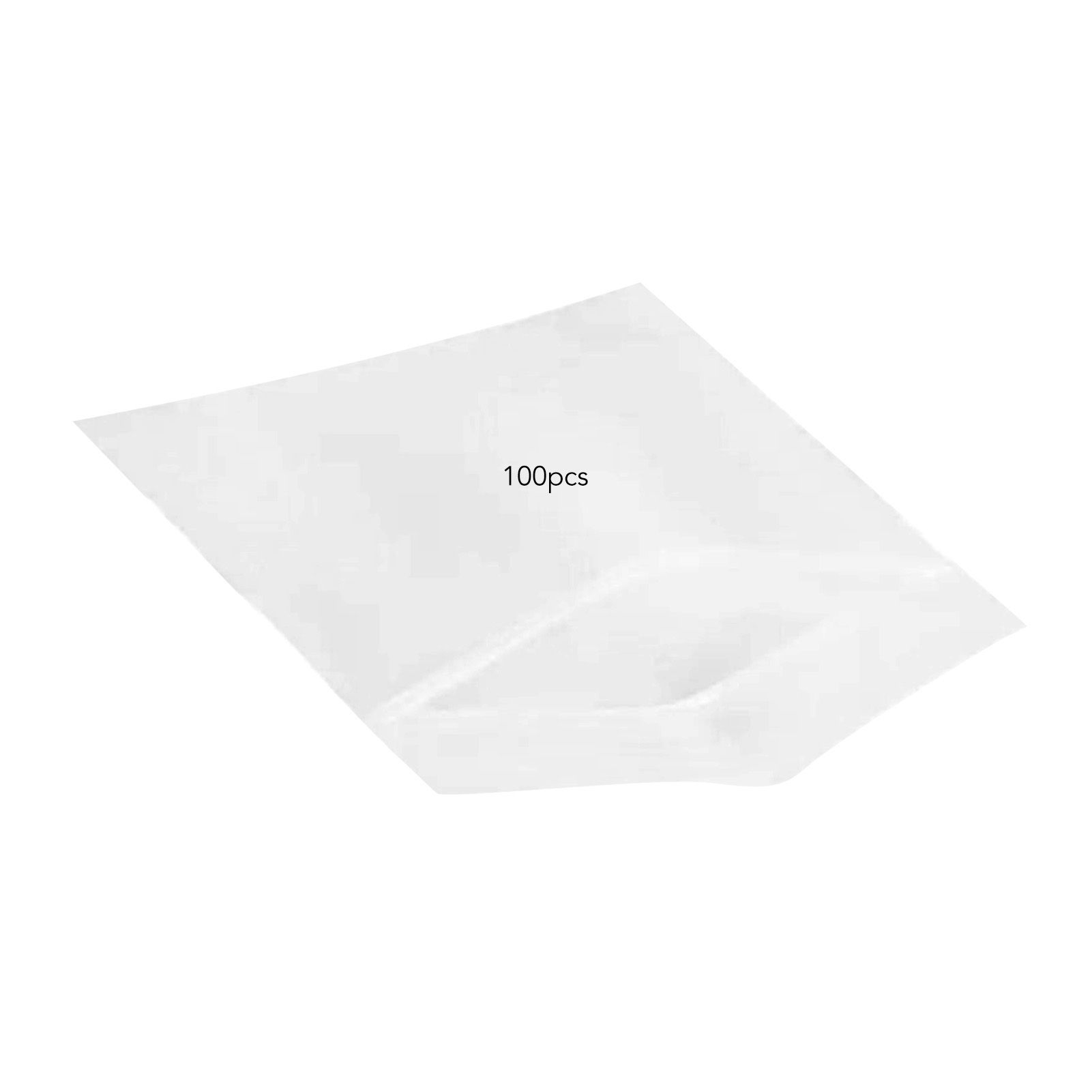 100pcs Snack Storage Bags Transparent Leakage Proof Thick Clear Zip PE Sealed view 2