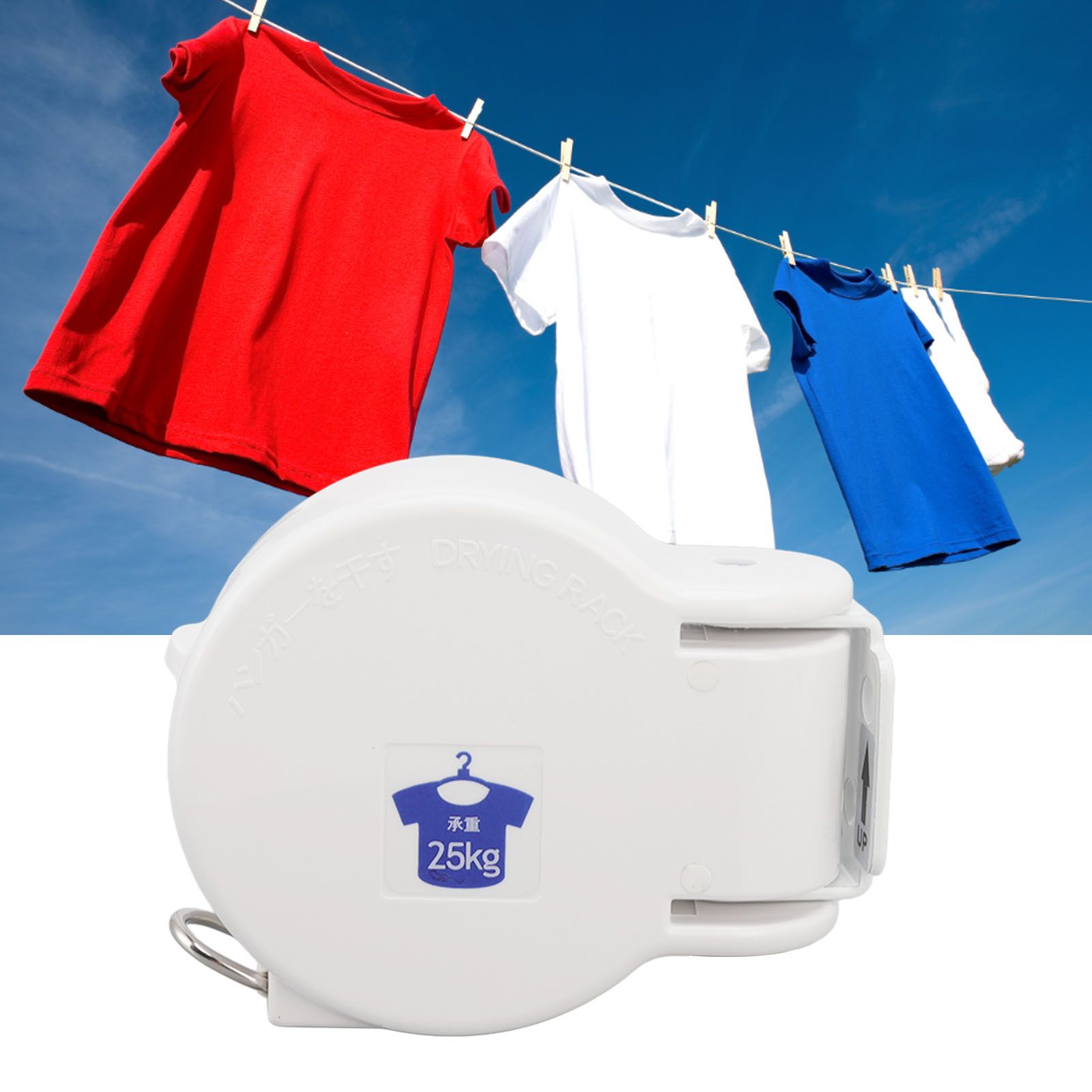 Indoor Retractable Clothesline 4.2m Heavy Duty Wear Resistant Rustproof Indoor view 11