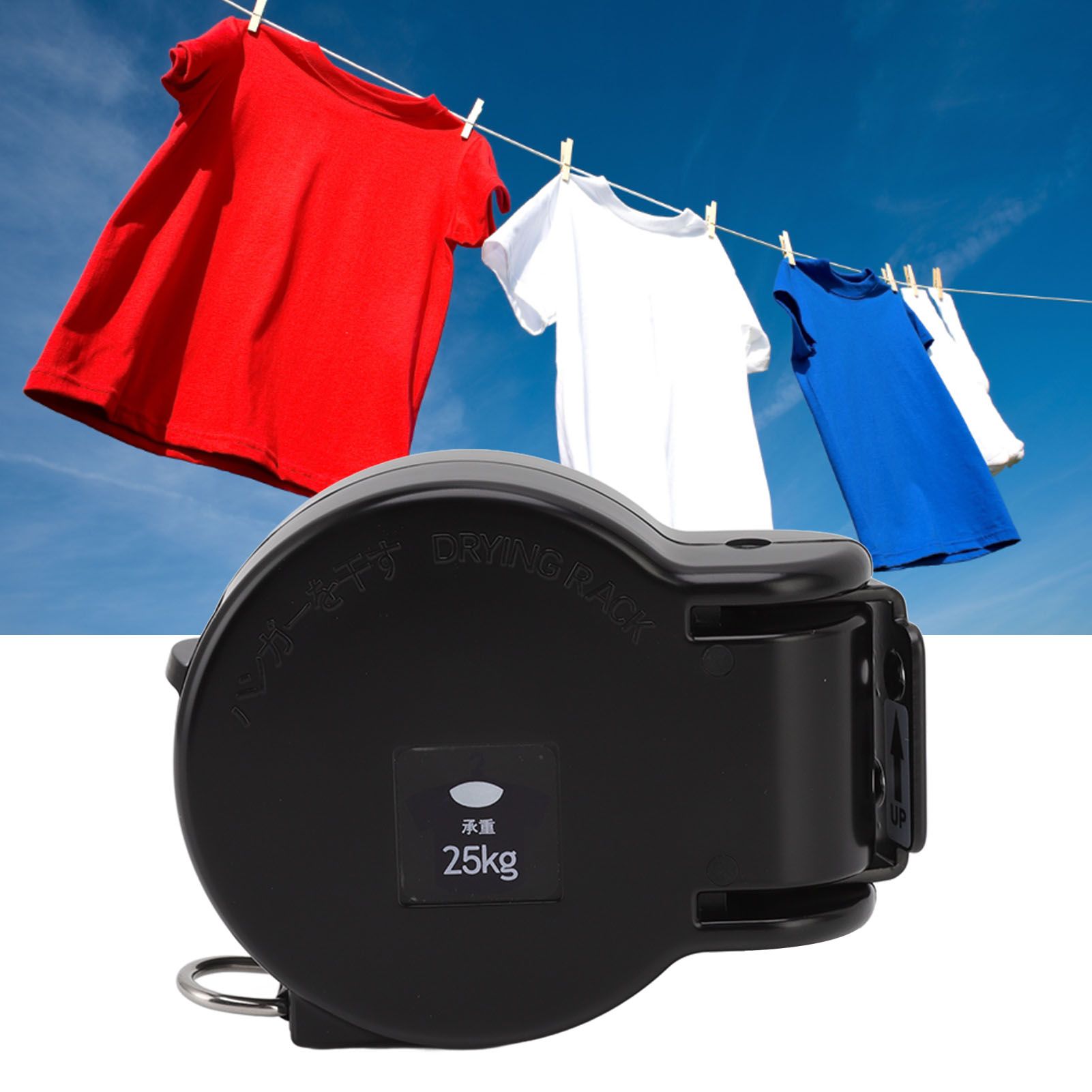 Indoor Retractable Clothesline 4.2m Heavy Duty Wear Resistant Rustproof Indoor view 11