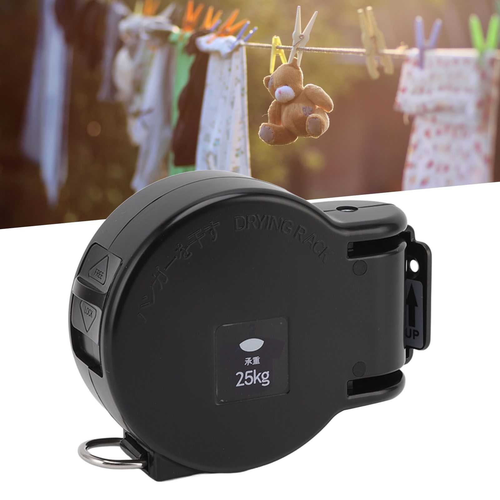 Indoor Retractable Clothesline 4.2m Heavy Duty Wear Resistant Rustproof Indoor view 12