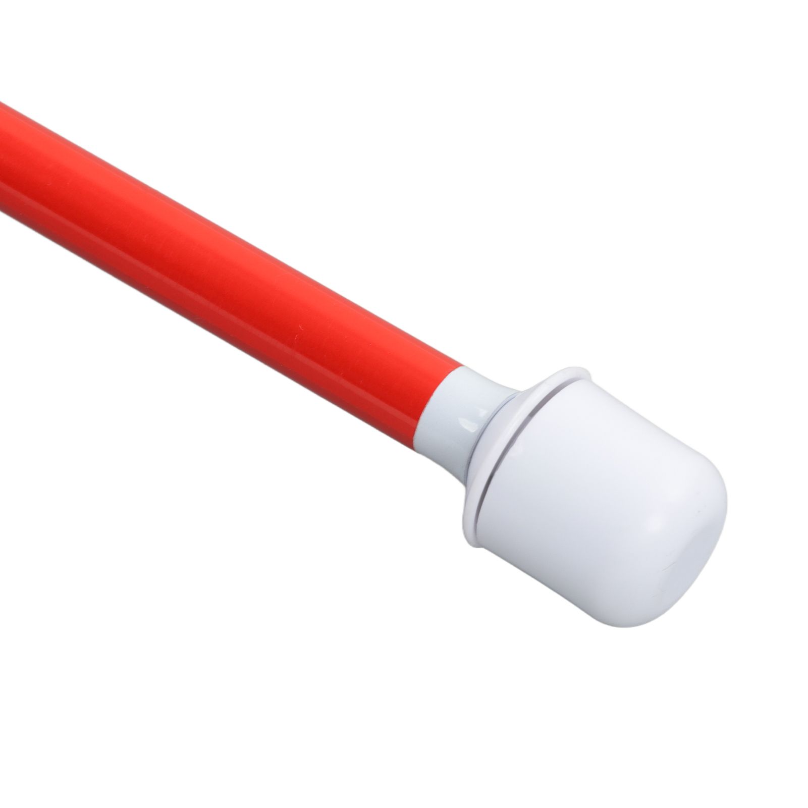 Folding Blind Cane Anti Slip Handle Red White Aluminium Lightweight Folding view 15