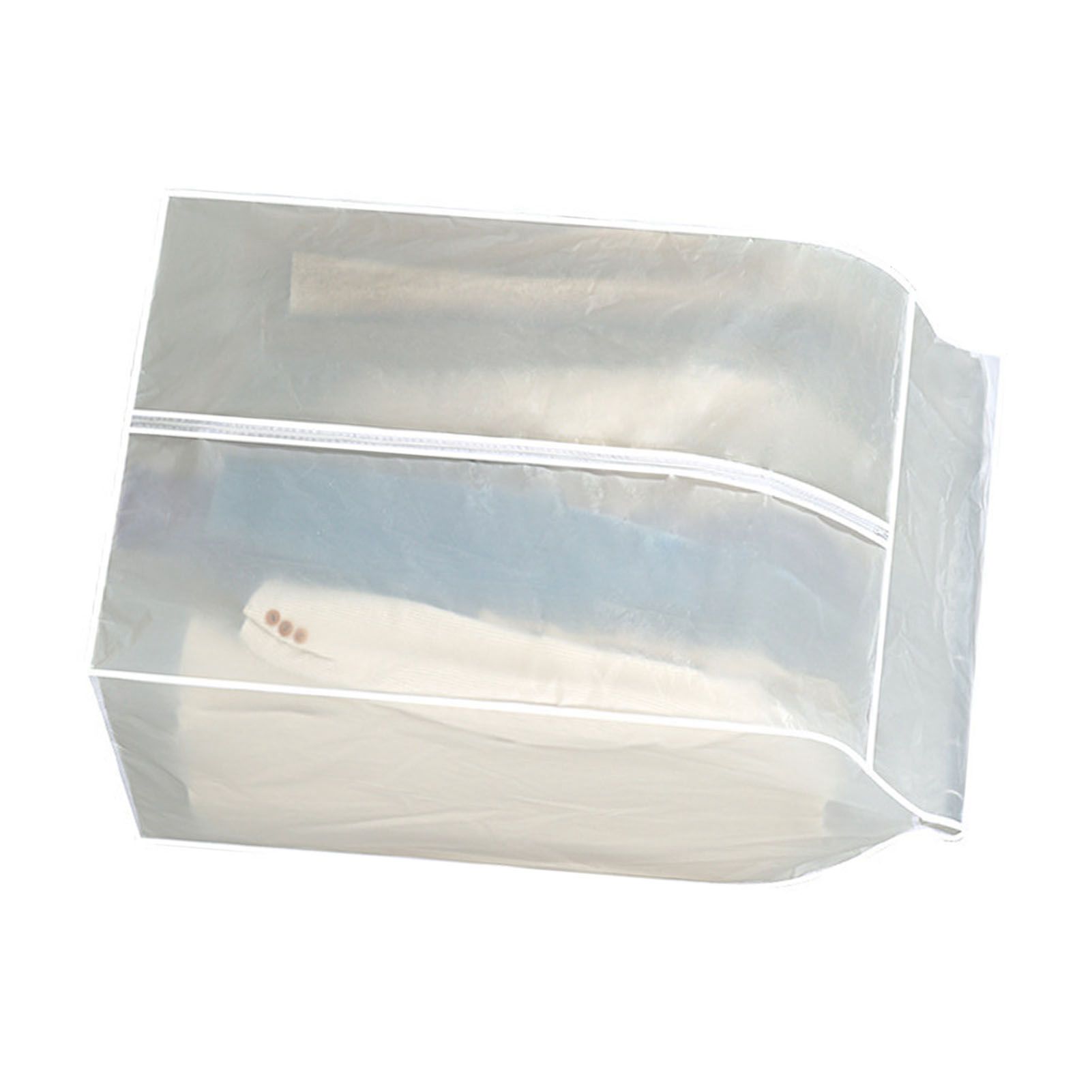 Large Garment Cover Transparent Easy To Install Hanging Clothes Storage Bag view 2