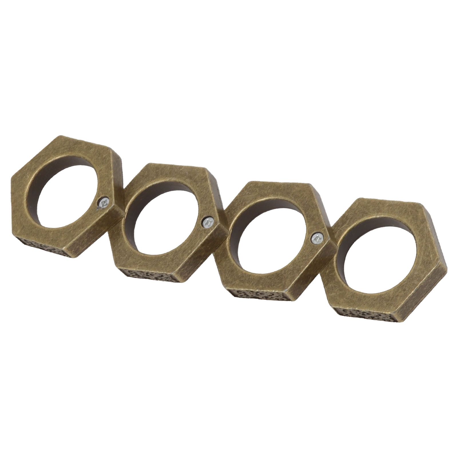 Defense Rings Aluminium Alloy Glossy Hexagonal Window Breaker for Emergency view 9