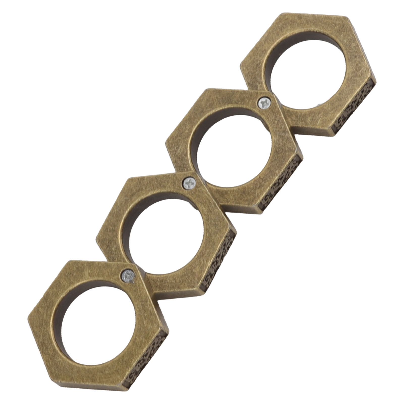 Defense Rings Aluminium Alloy Glossy Hexagonal Window Breaker for Emergency view 10
