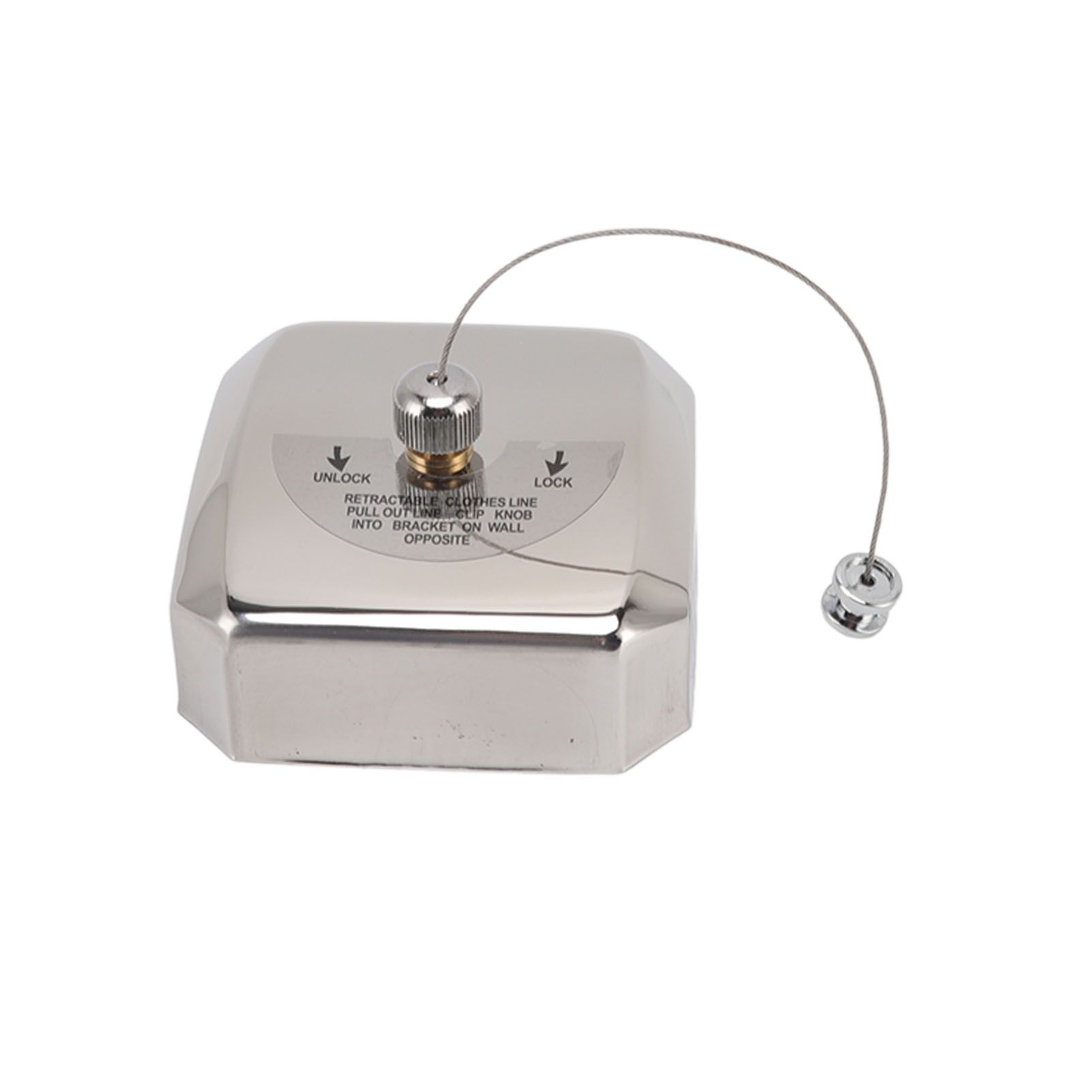 Retractable Clothesline Stainless Steel Clothes Line Dryer Heavy Duty Clothes view 6