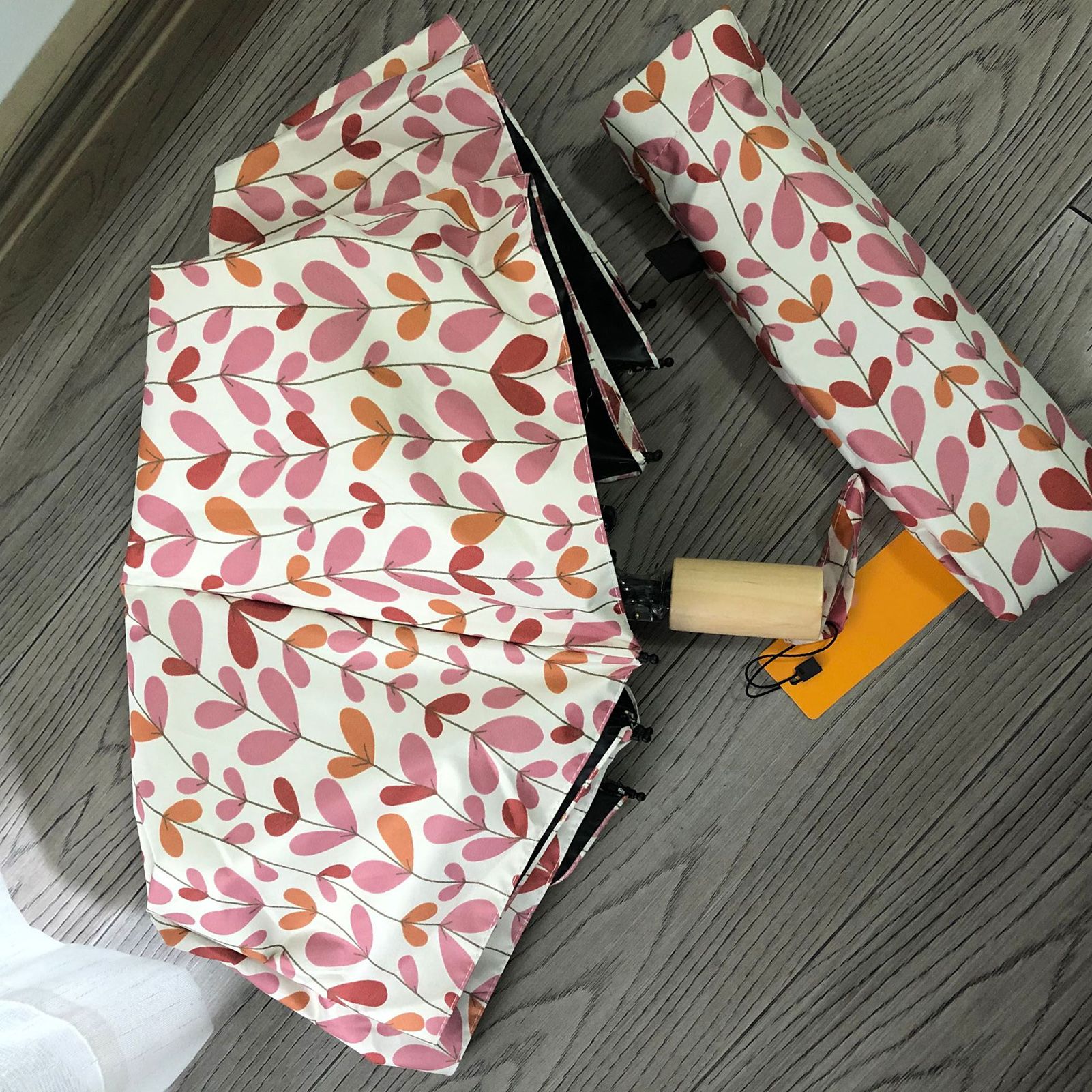Umbrella Glass Fiber Flexible Frame Portable Anti UV Wind Proof 3 Folding Sun view 9