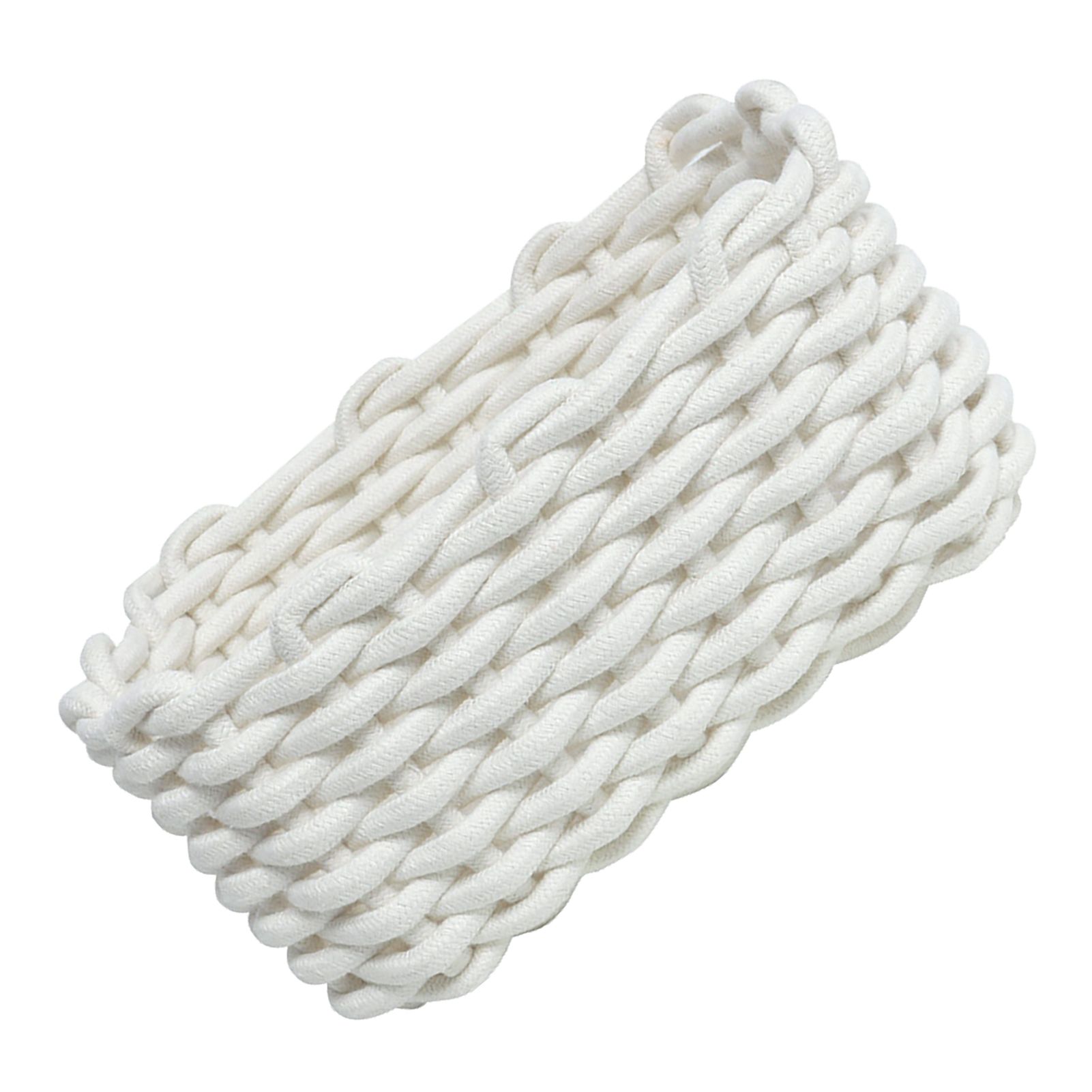 Cotton Rope Storage Basket Hand Knitting Nordic Style Desktop Storage view 2