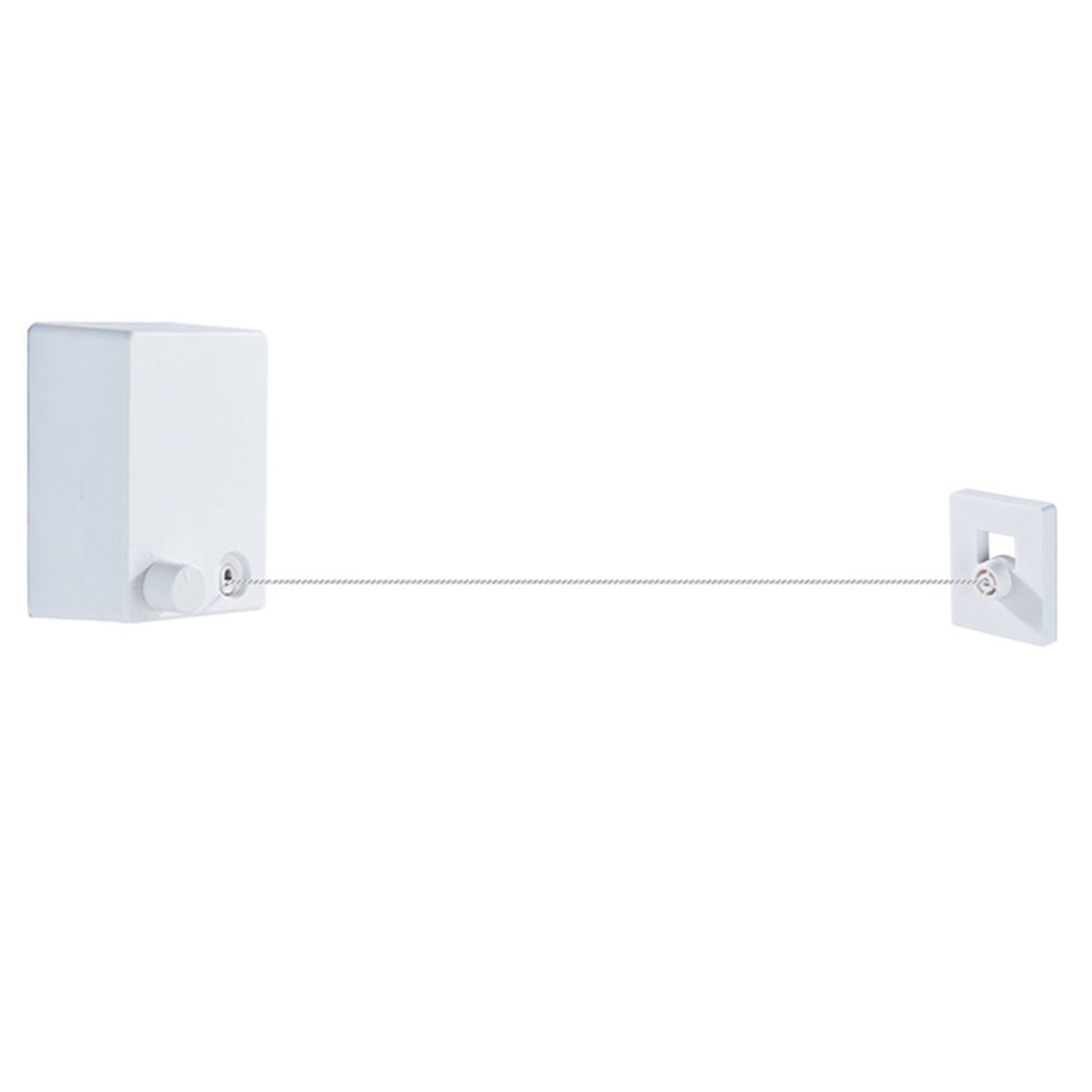 4.2m Clothes Drying Laundry Line Retractable Stainless Steel Punch Free view 12