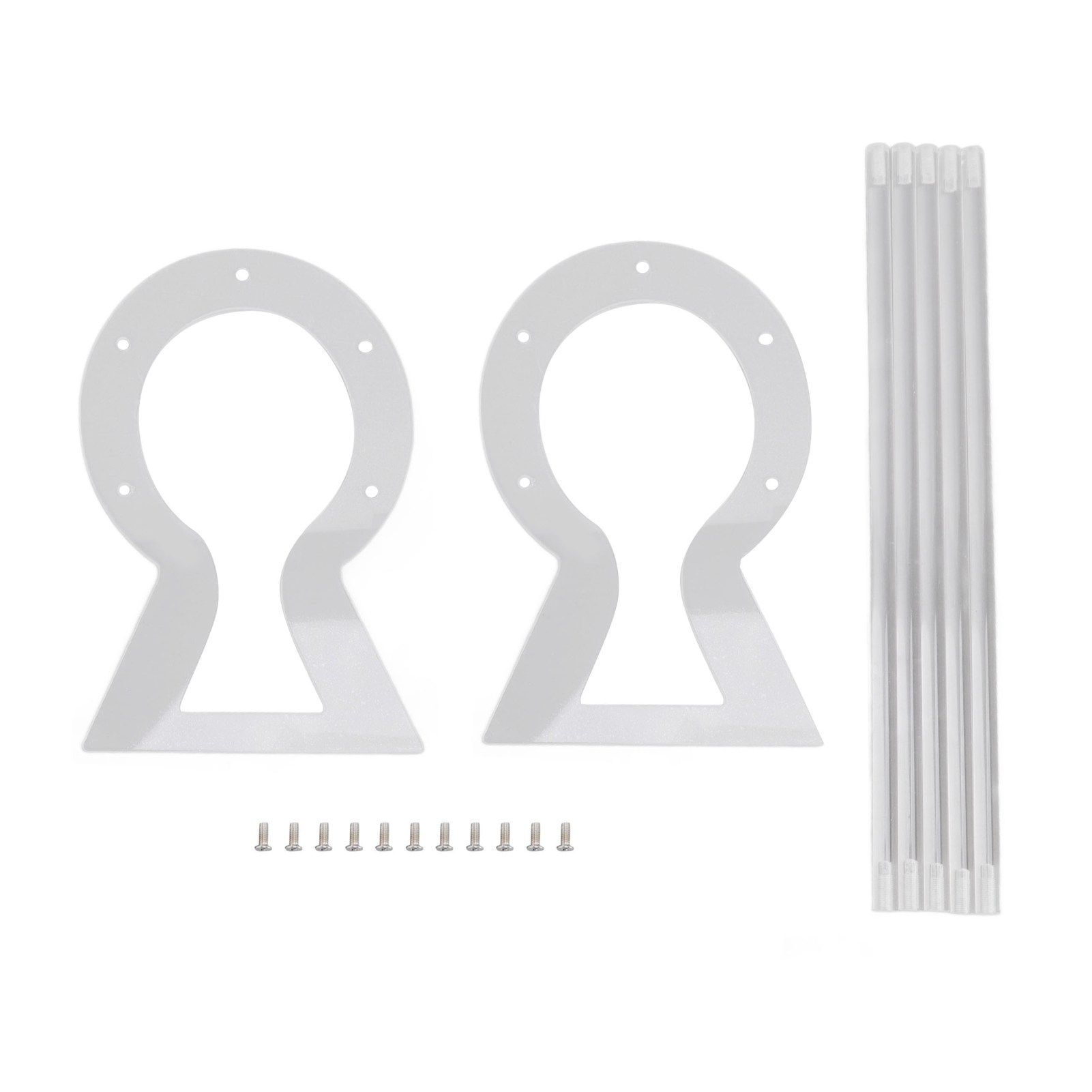 Headband Holder Acrylic Clear Hairband Display Stand Jewelry Storage Rack for