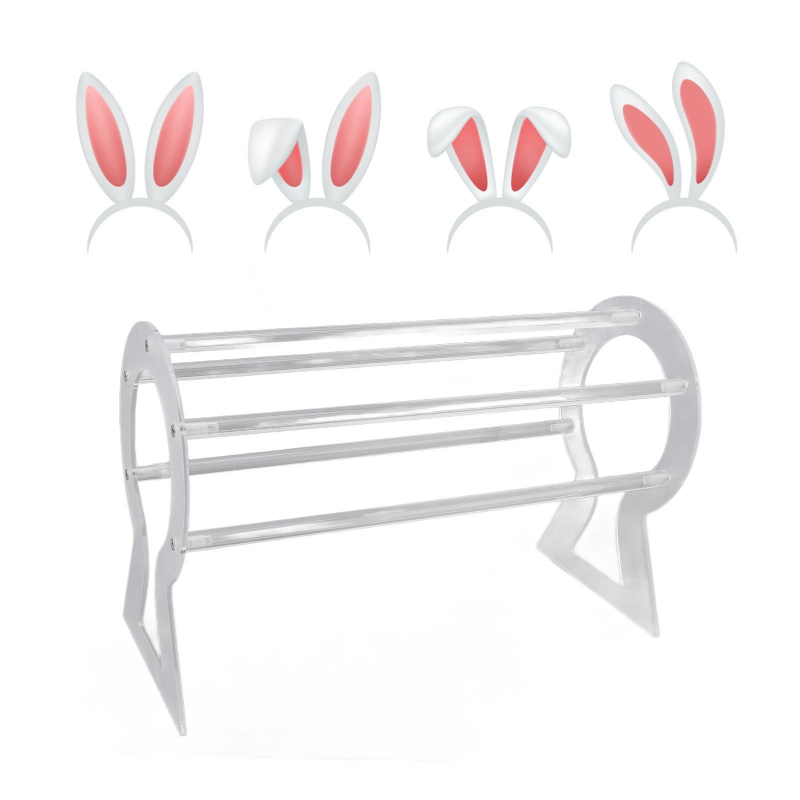 Headband Holder Acrylic Clear Hairband Display Stand Jewelry Storage Rack for view 12