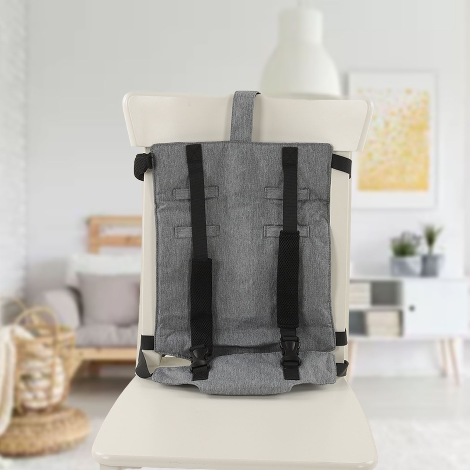 Dining Chair Seat Belt Portable Adjustable Strap Washable Lightweight view 12
