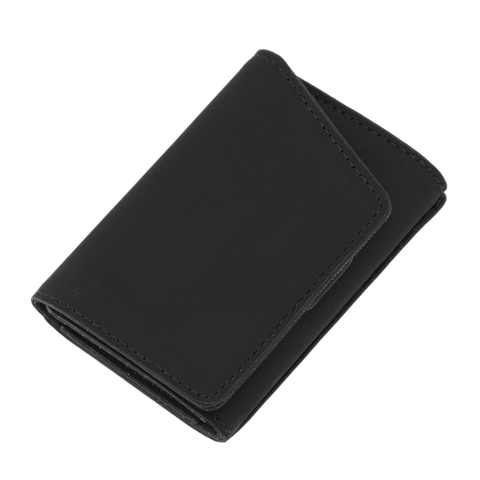 Minimalist Wallet Leather Credit Card Holder Coin Purse Portable Multi view 4