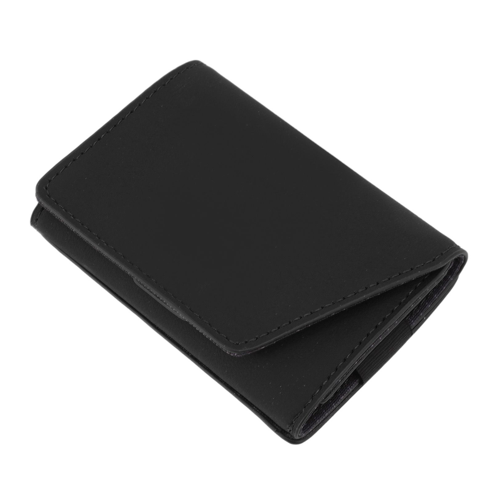 Minimalist Wallet Leather Credit Card Holder Coin Purse Portable Multi view 5