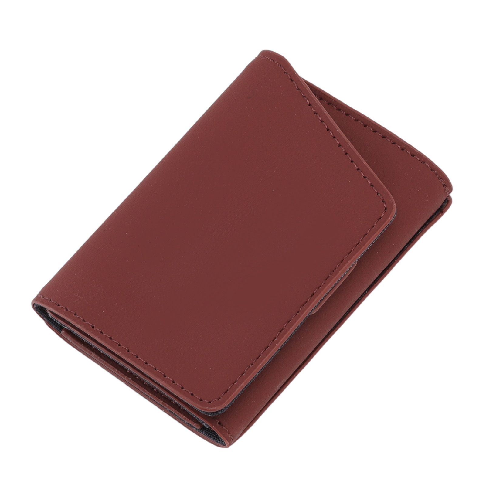 Minimalist Wallet Leather Credit Card Holder Coin Purse Portable Multi view 4