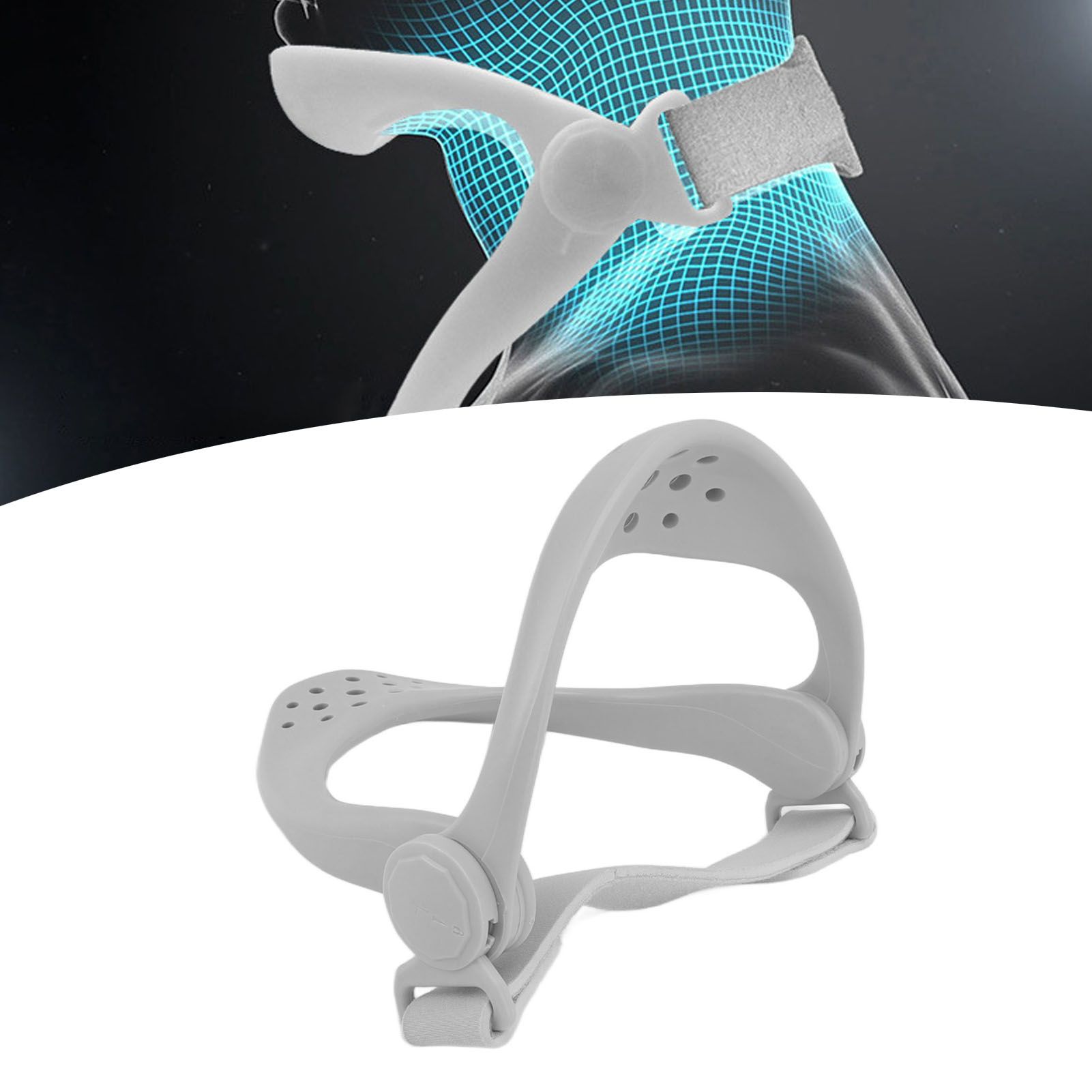 Neck Support Posture Corrector Neck Brace 360 Degree Adjustable Cervical view 12