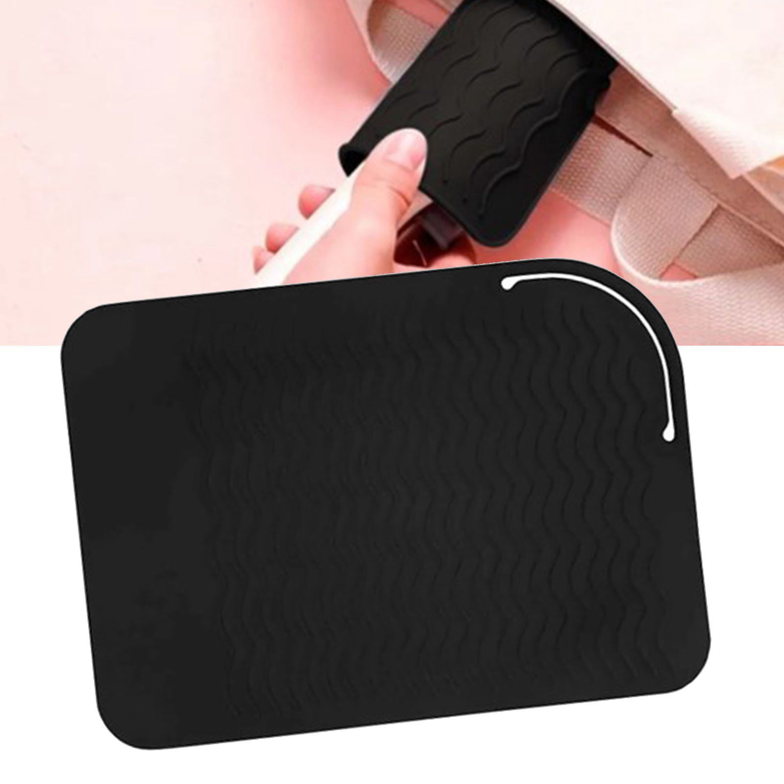 Heat Resistant Silicone Mat Pouch Portable Travel Silicone Mat Cover for view 6
