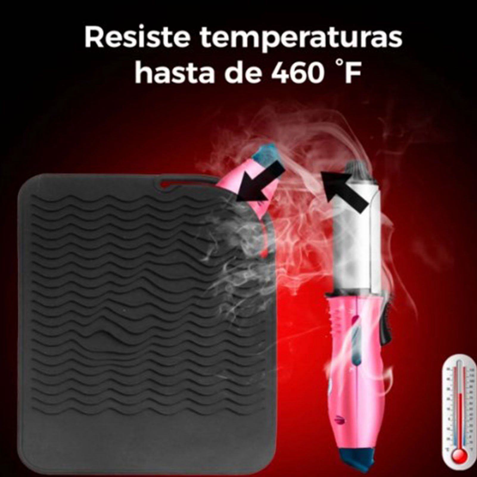 Heat Resistant Silicone Mat Pouch Portable Travel Silicone Mat Cover for view 14