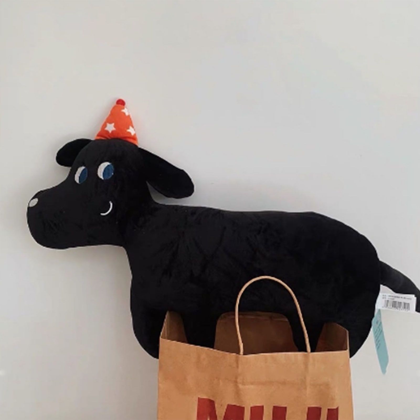Cute Animal Plush Pillow Soft Comfortable Elastic Stuffed Doll Cushion for view 8