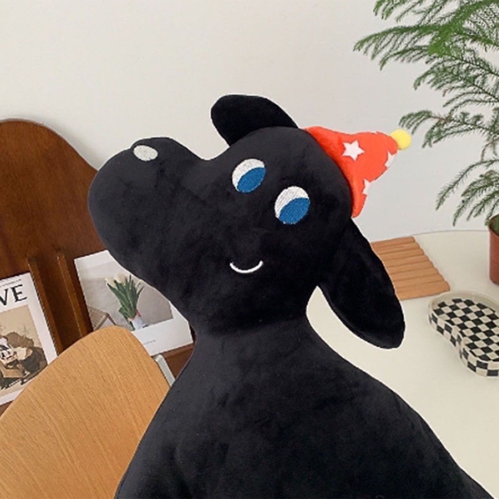 Cute Animal Plush Pillow Soft Comfortable Elastic Stuffed Doll Cushion for view 12