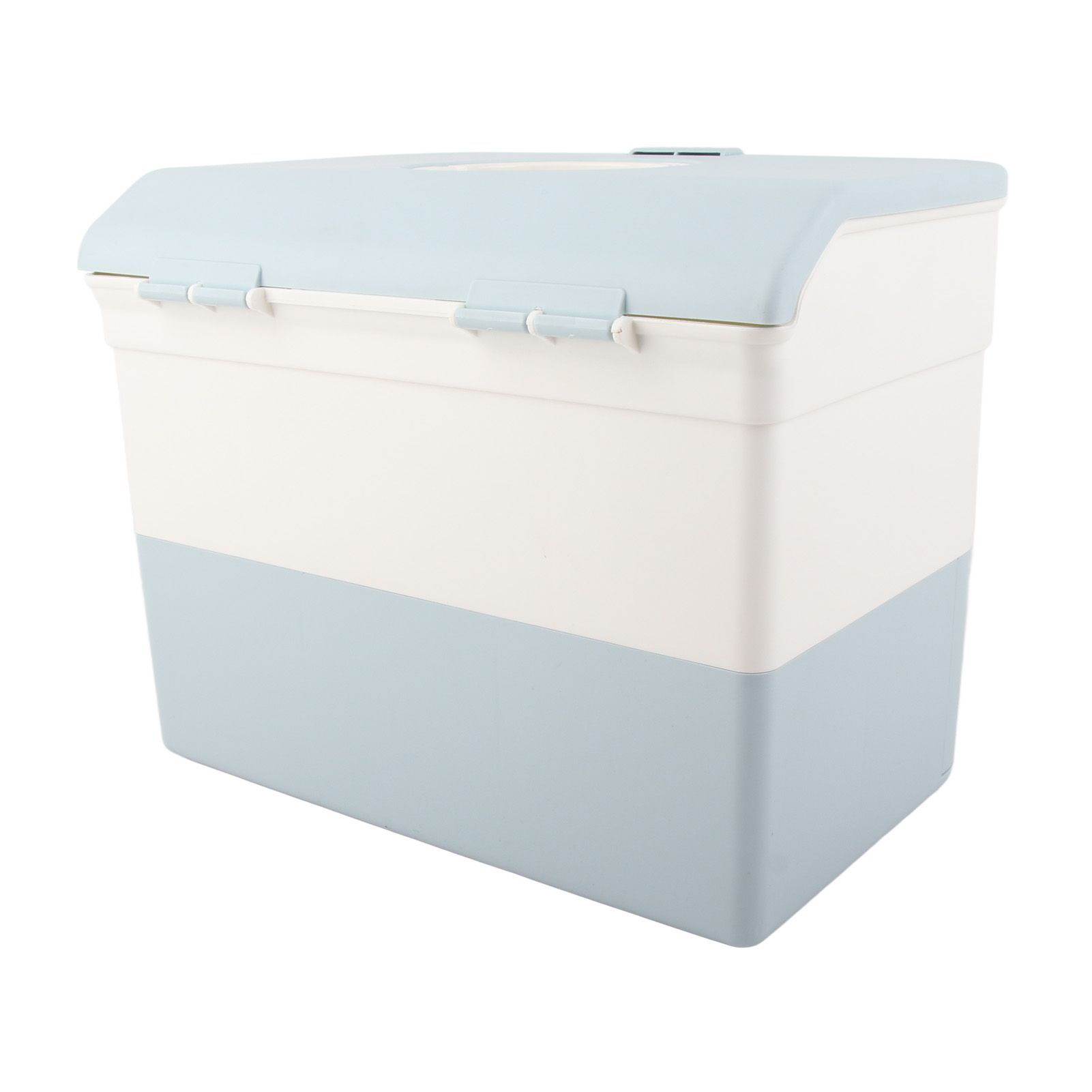 Cosmetic Storage Box 2 Layers Drawer Large Capacity Portable Makeup Storage view 5