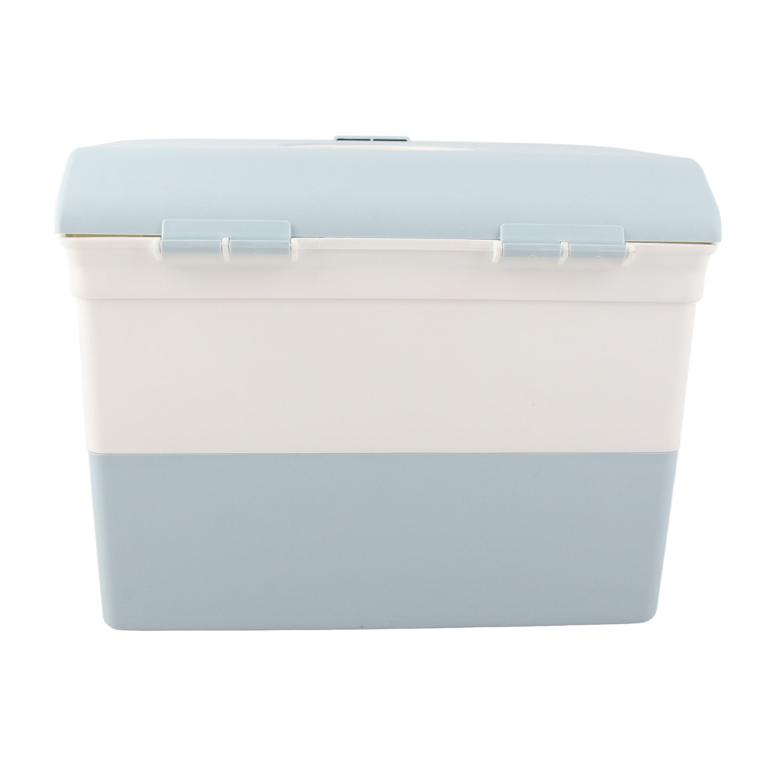 Cosmetic Storage Box 2 Layers Drawer Large Capacity Portable Makeup Storage view 6