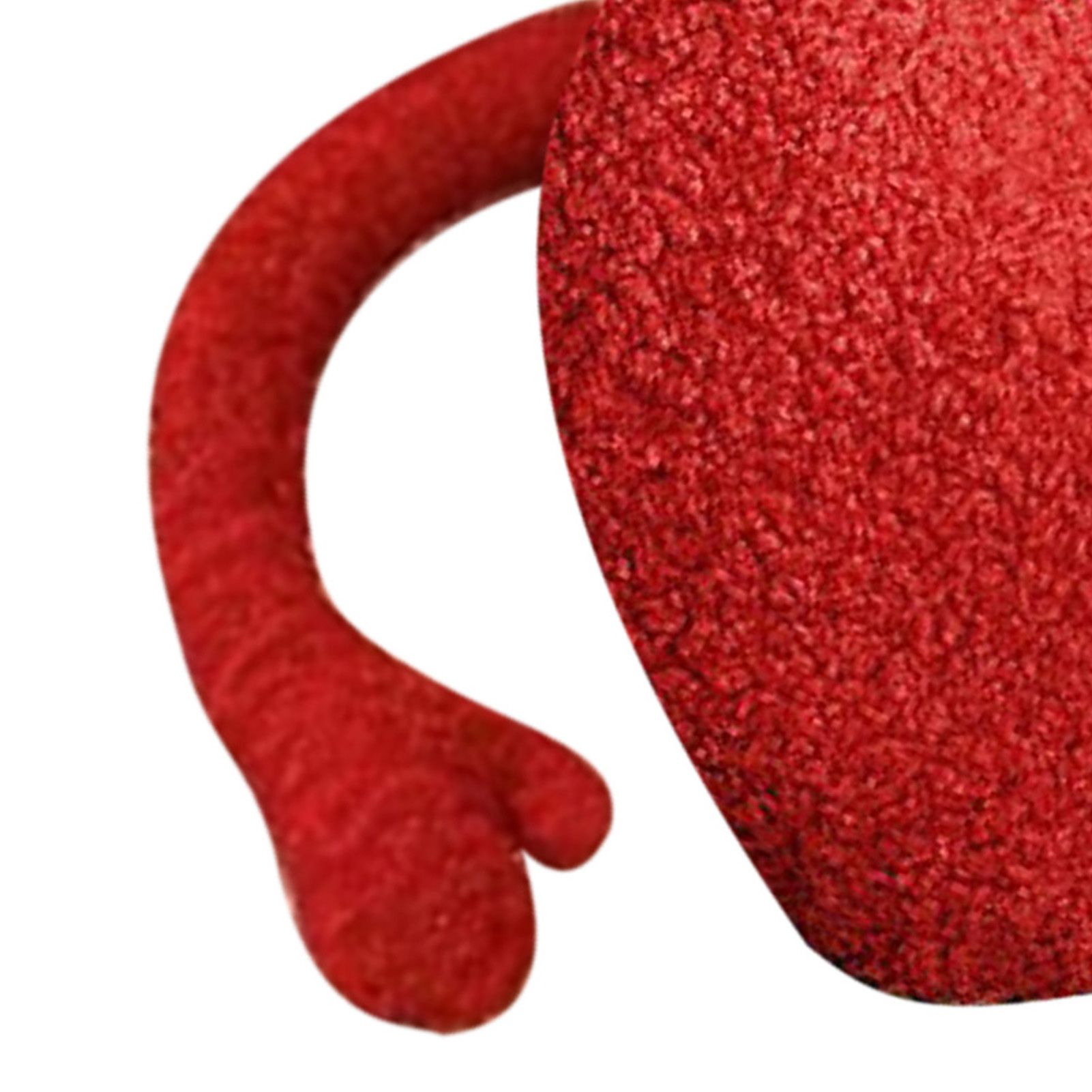 Red Heart Pillow Cartoon Plush Soft Comfortable Heart Shaped Pillow Toy view 9