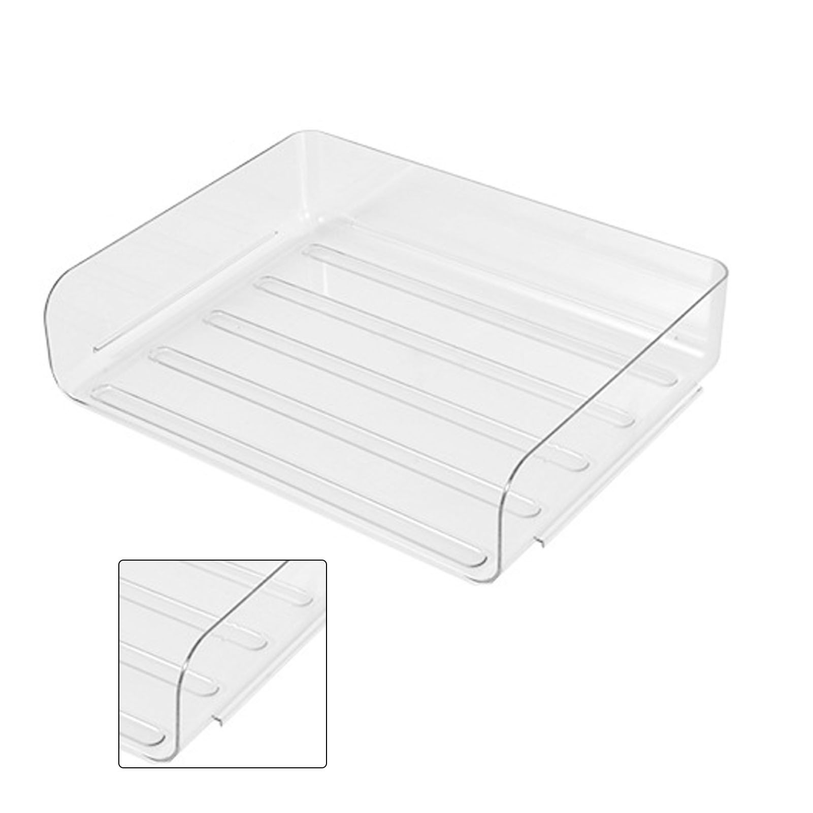 Desktop Storage Box Storage Case House Office Stackable Lateral Desk Document view 3