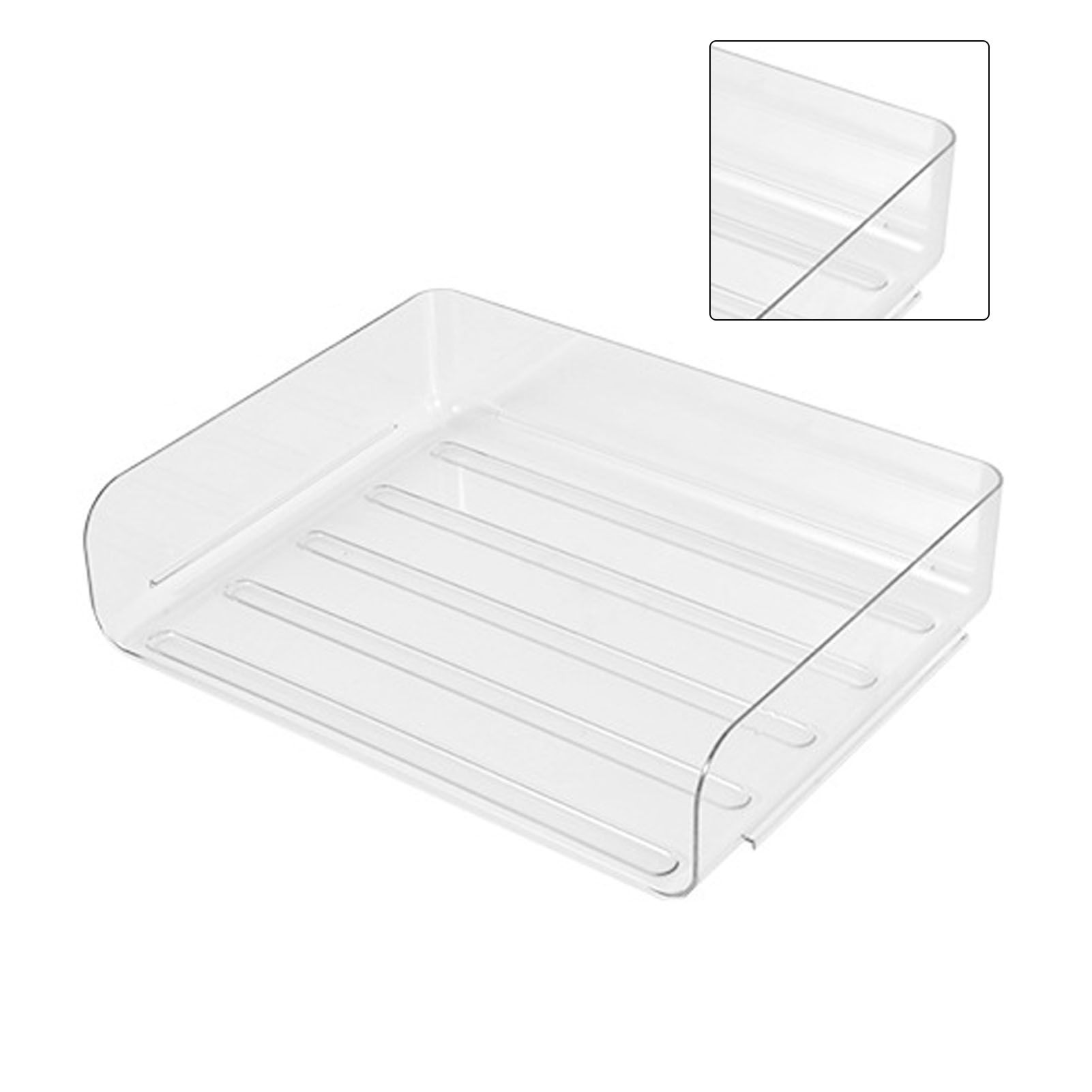 Desktop Storage Box Storage Case House Office Stackable Lateral Desk Document view 4