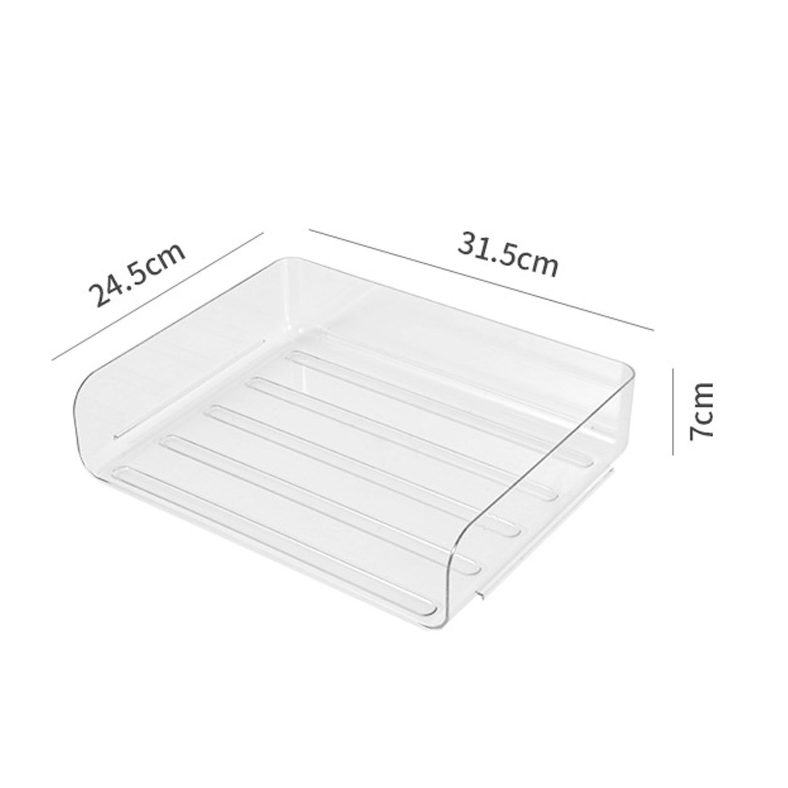 Desktop Storage Box Storage Case House Office Stackable Lateral Desk Document view 14
